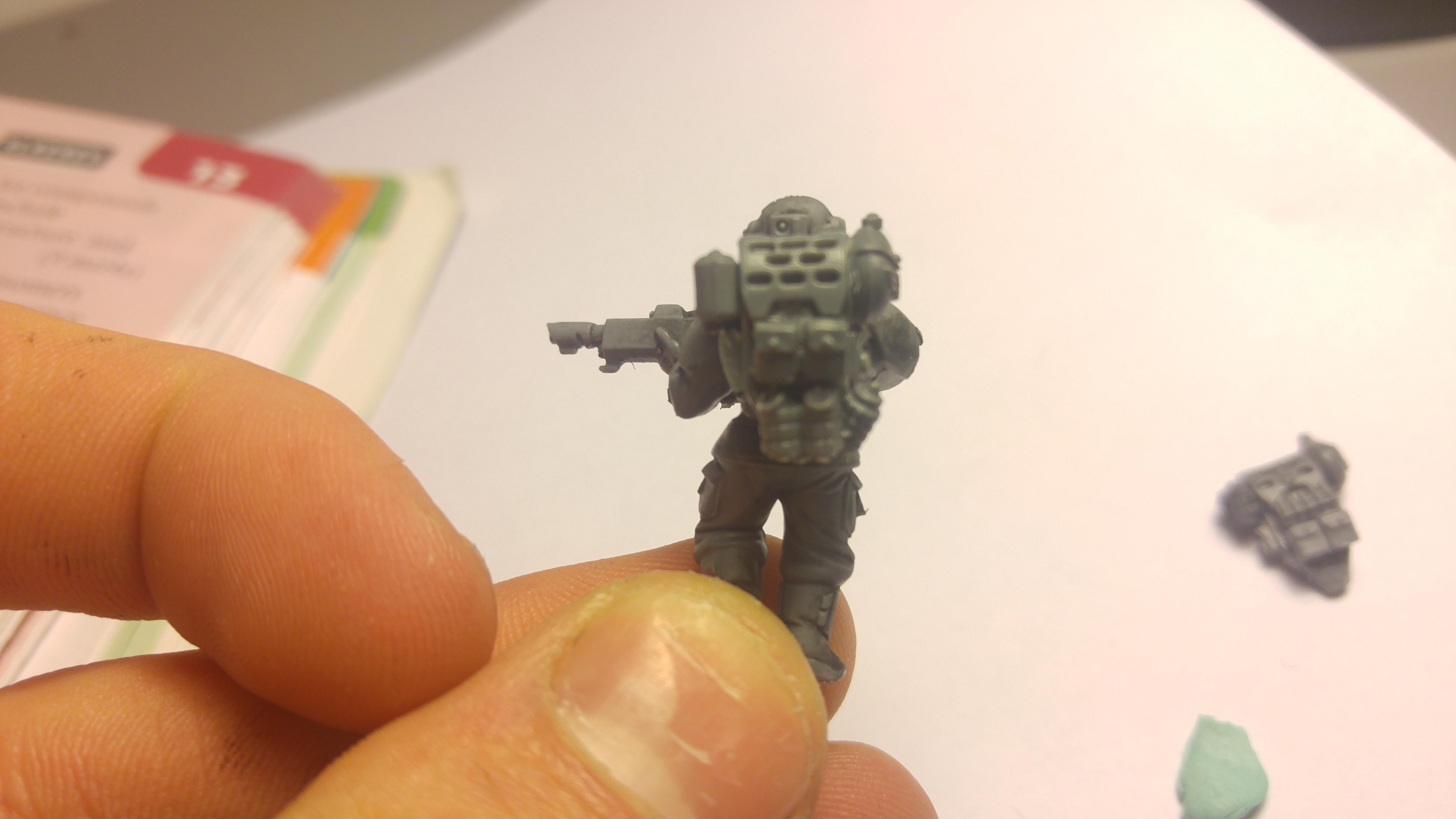 On a guardsman