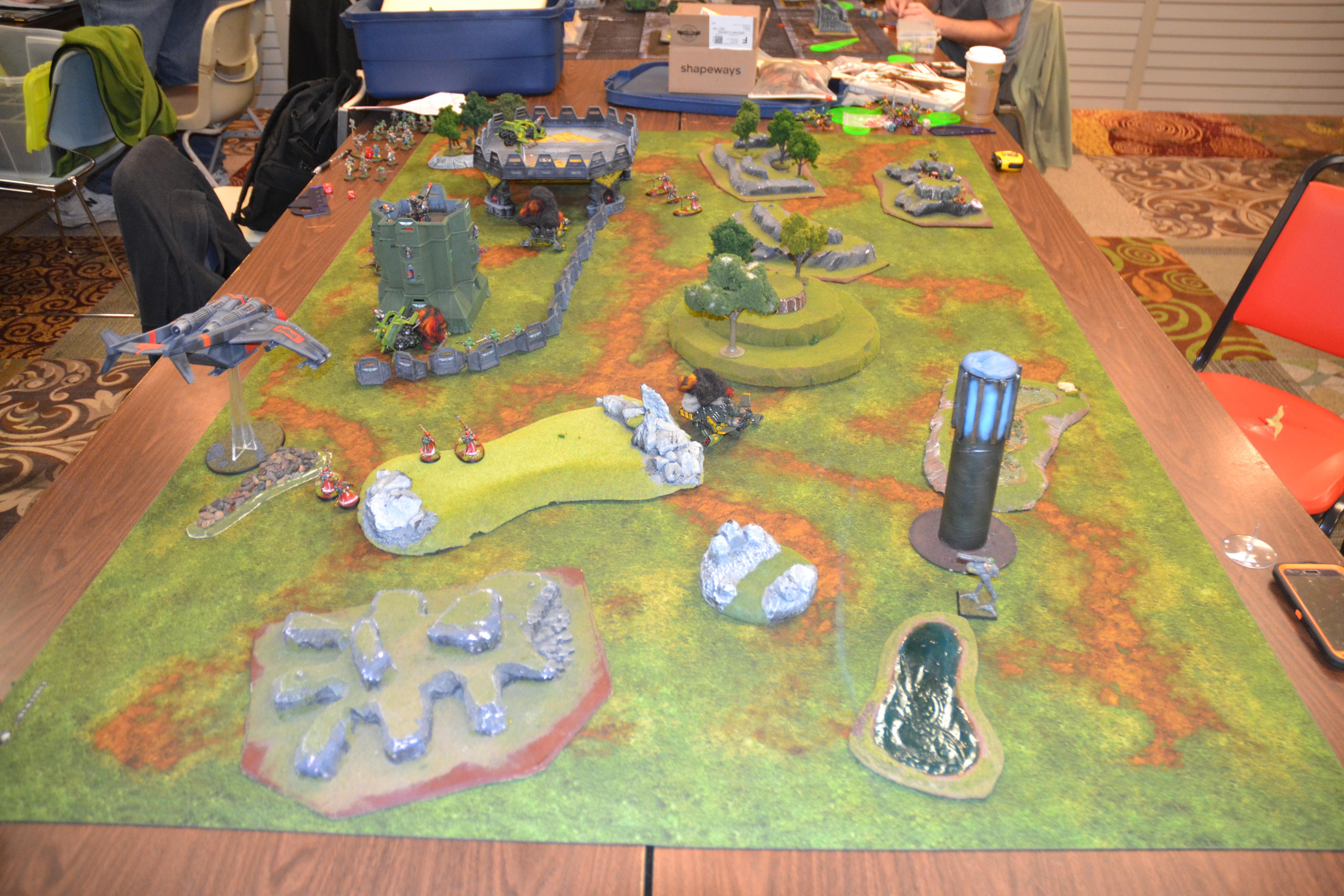 Astra Militarum, Battle Report, Mantis Warriors, Space Marines, Warhammer 40,000