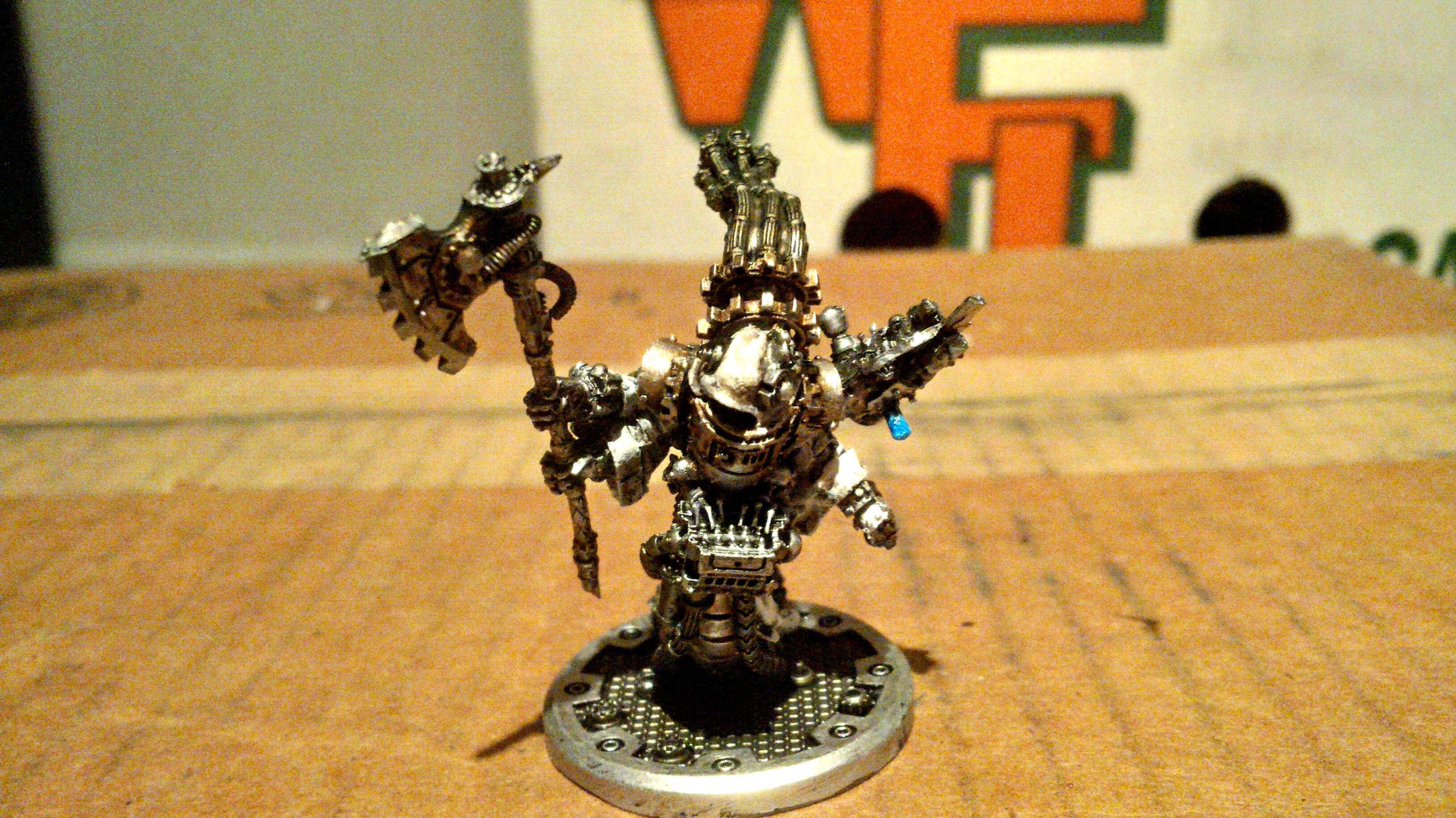 Abeyant, Archmagos, Blue, Bronze, Mechanicum, Omnissiah, Taghmata, White