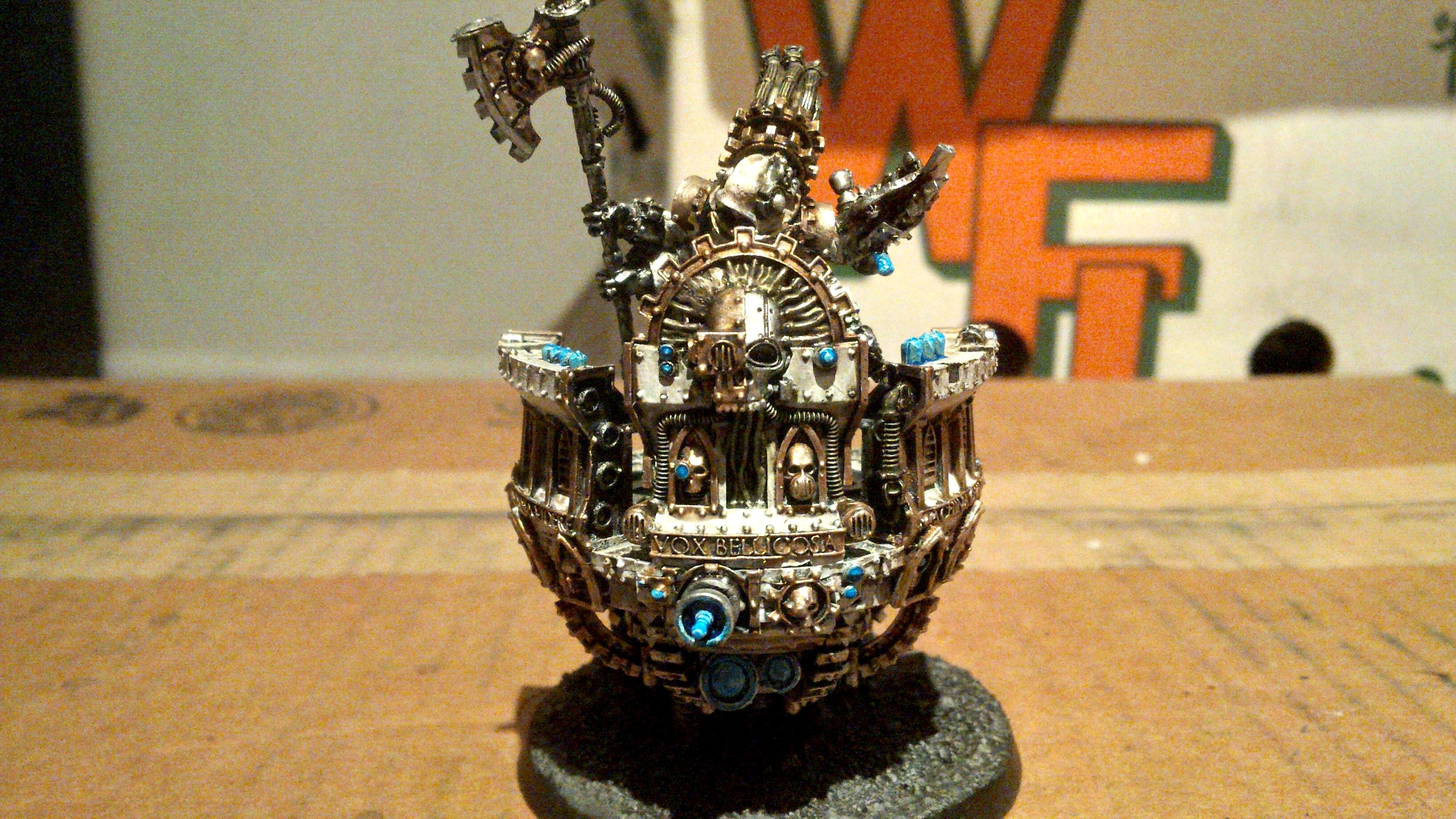 Abeyant, Archmagos, Blue, Bronze, Mechanicum, Omnissiah, Taghmata, White