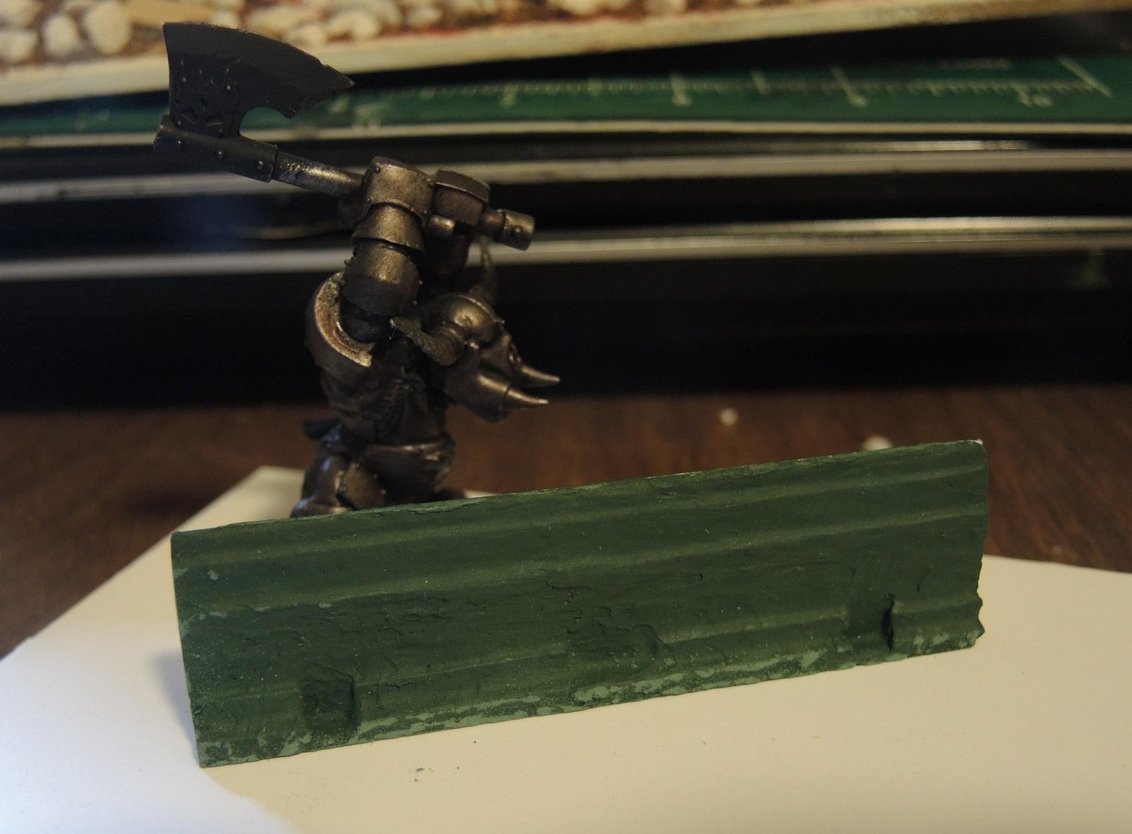 Barricade, Commission, Commissioned, Game Table, Infinity, Residential, Road, Ruins, Scratch Build, Terrain, Waaazag, Warhammer 40,000, Work In Progress