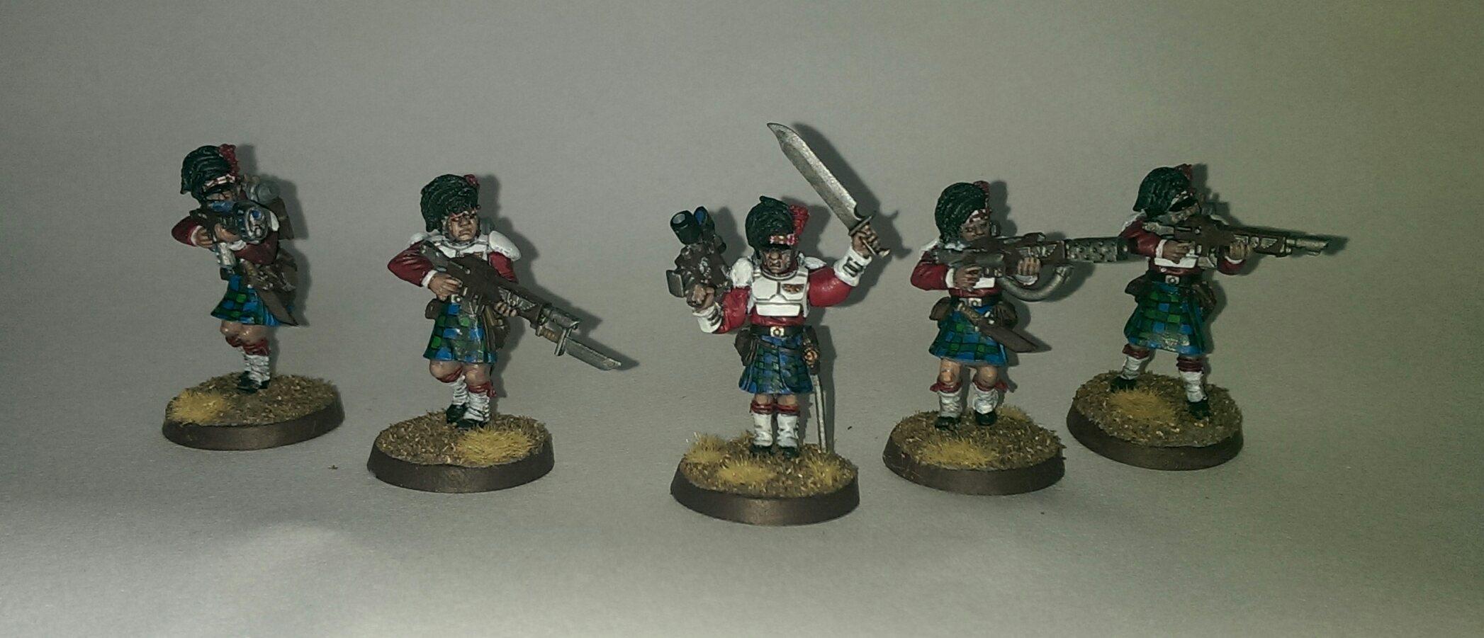 Highland, Imperial Guard, Scion, Vic, Victoria Miniatures