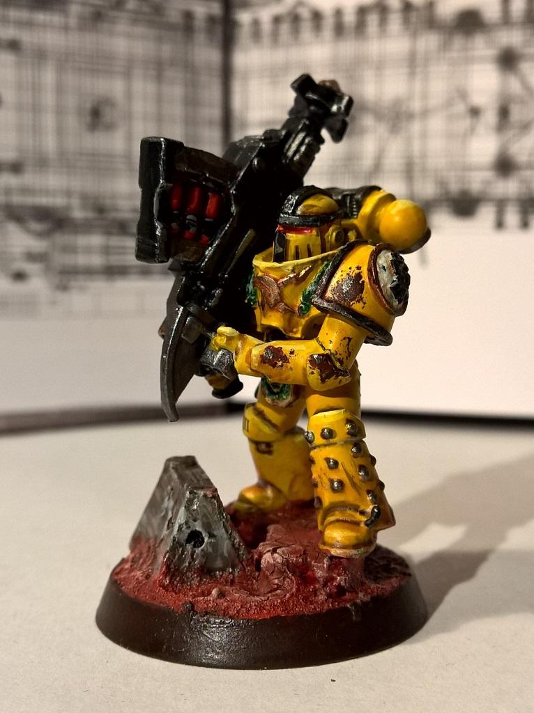 Horus Heresy, Imperial Fists, Weathered