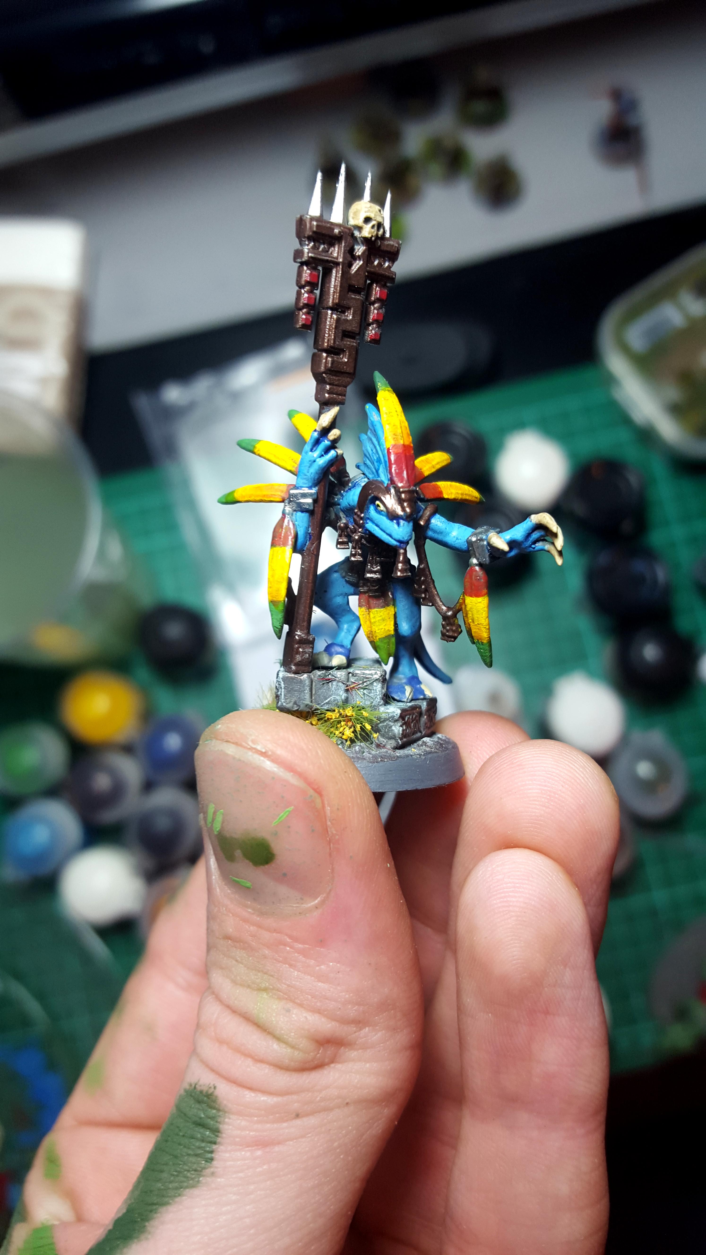 Dinosaurmonk, Seraphon, Skinks
