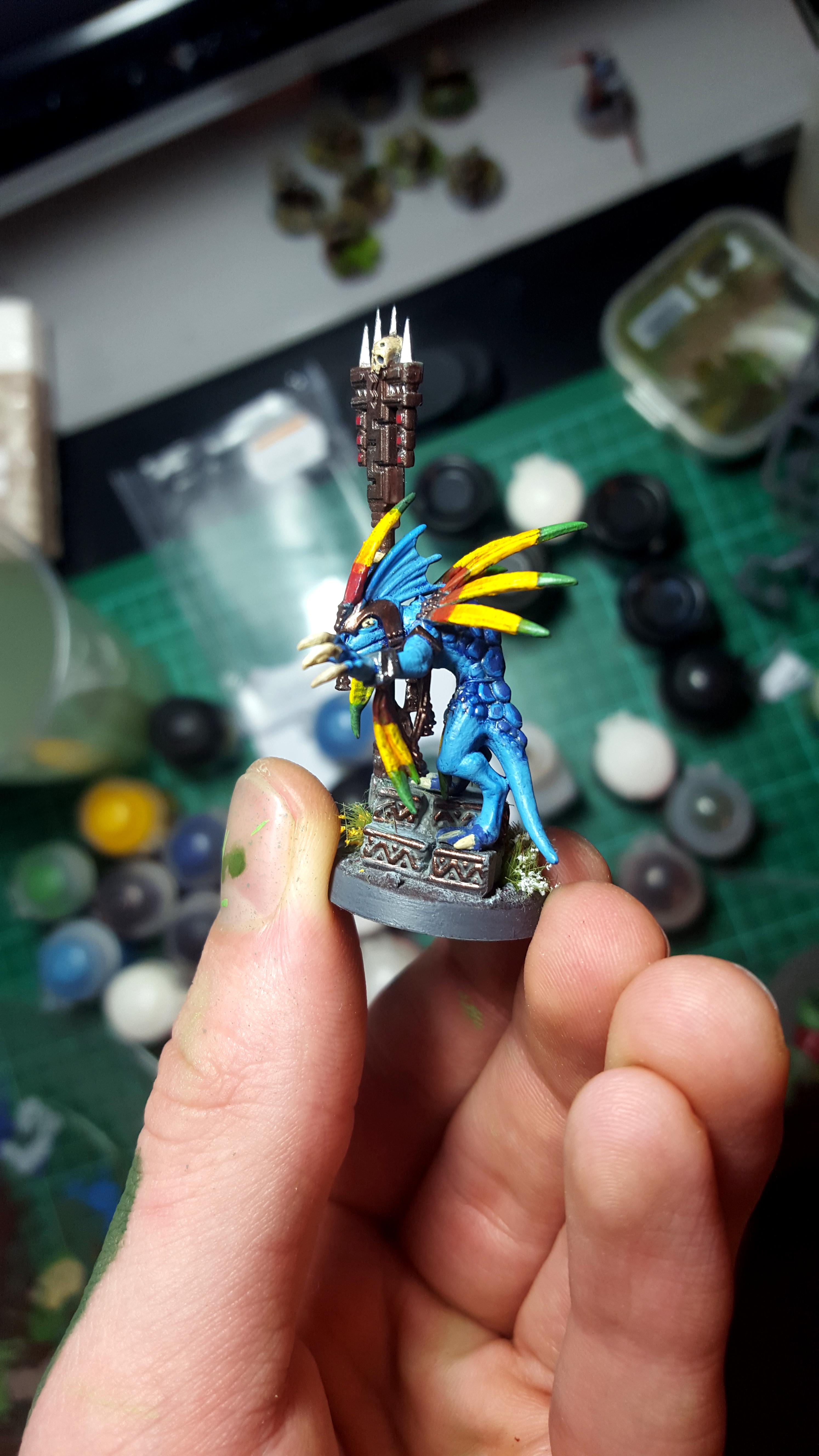 Dinosaurmonk, Seraphon, Skinks