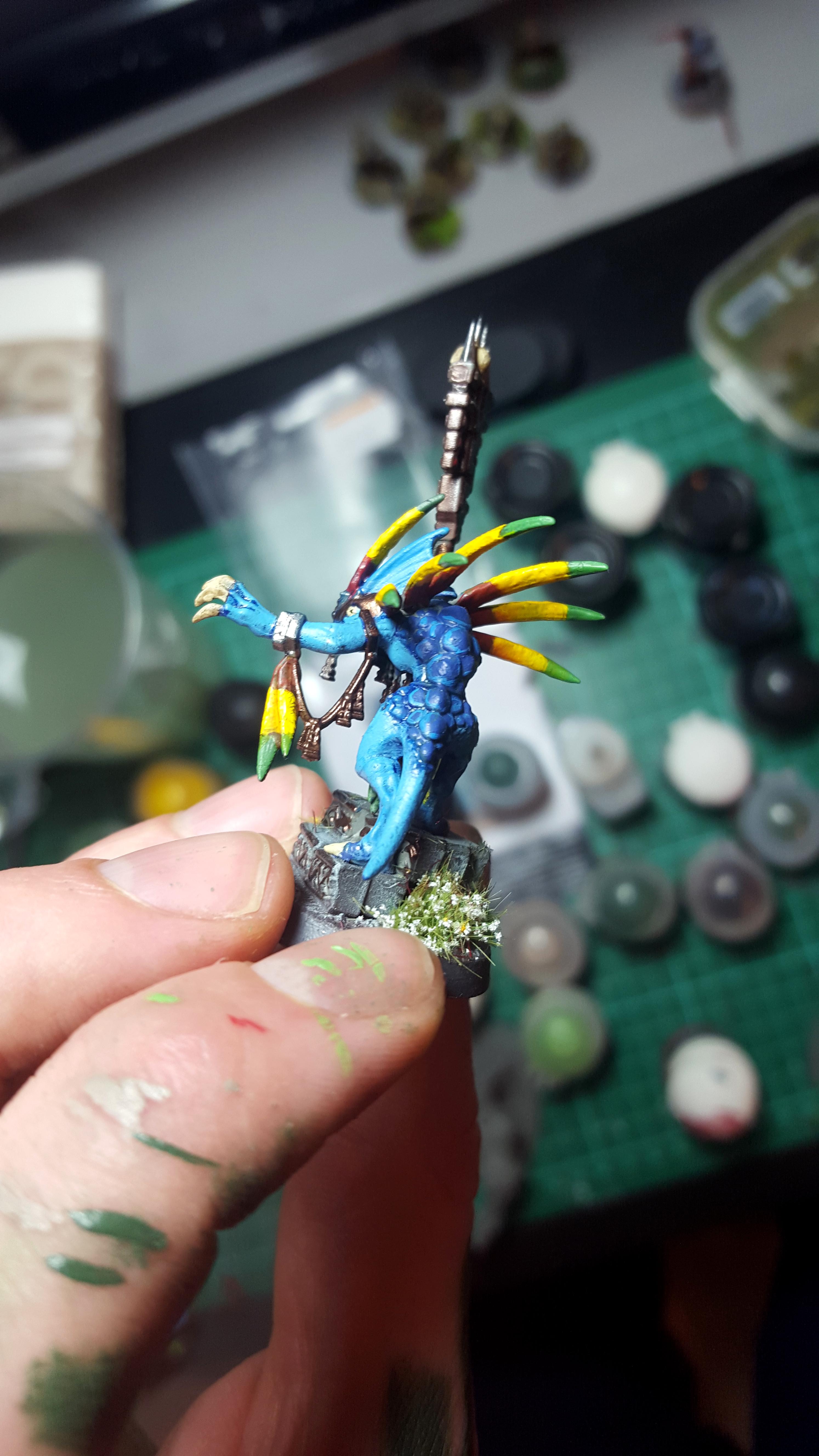 Dinosaurmonk, Seraphon, Skinks