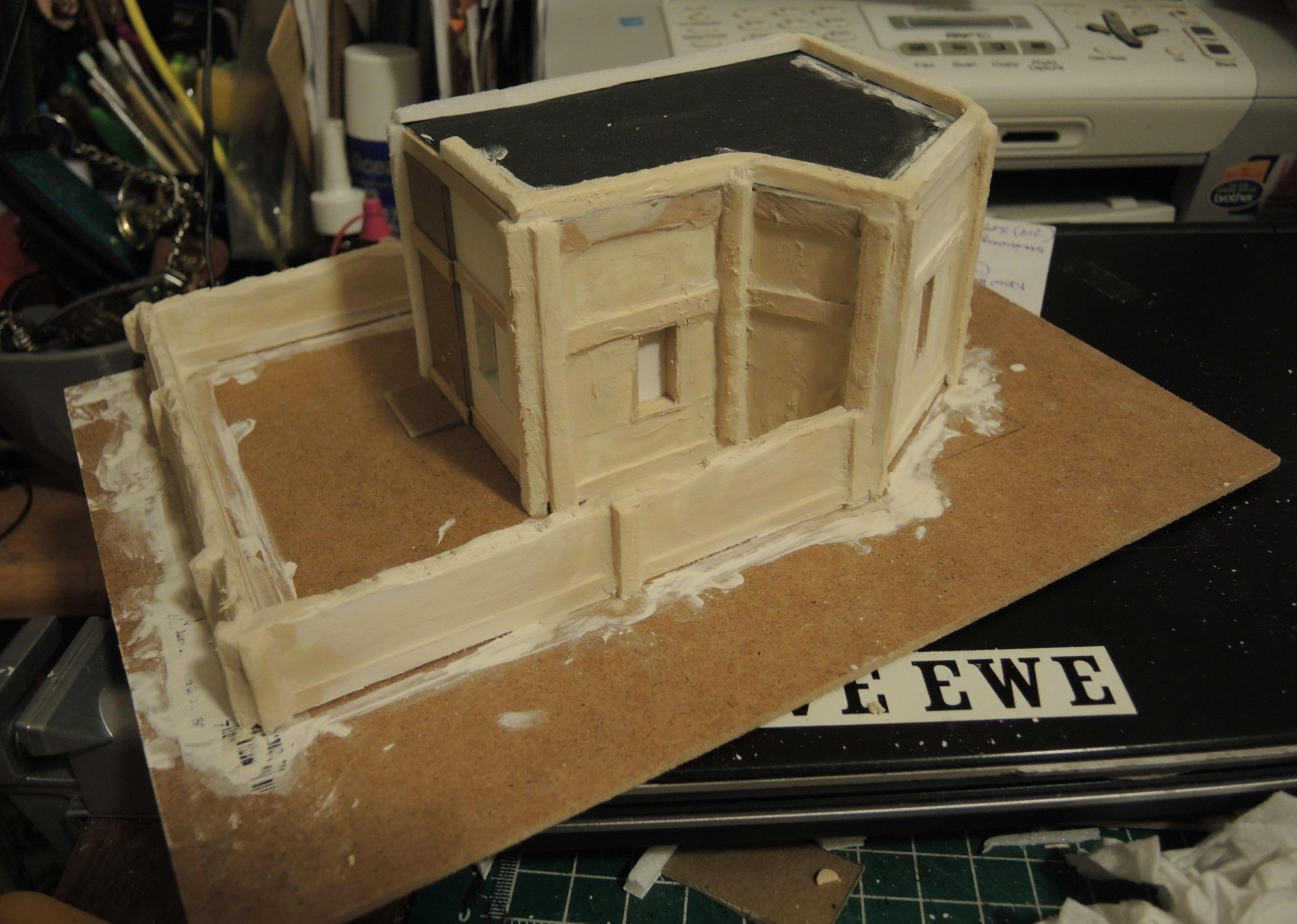 Commission, Commissioned, Game Table, Infinity, Residential, Ruins, Scratch Build, Terrain, Waaazag, Warhammer 40,000, Work In Progress