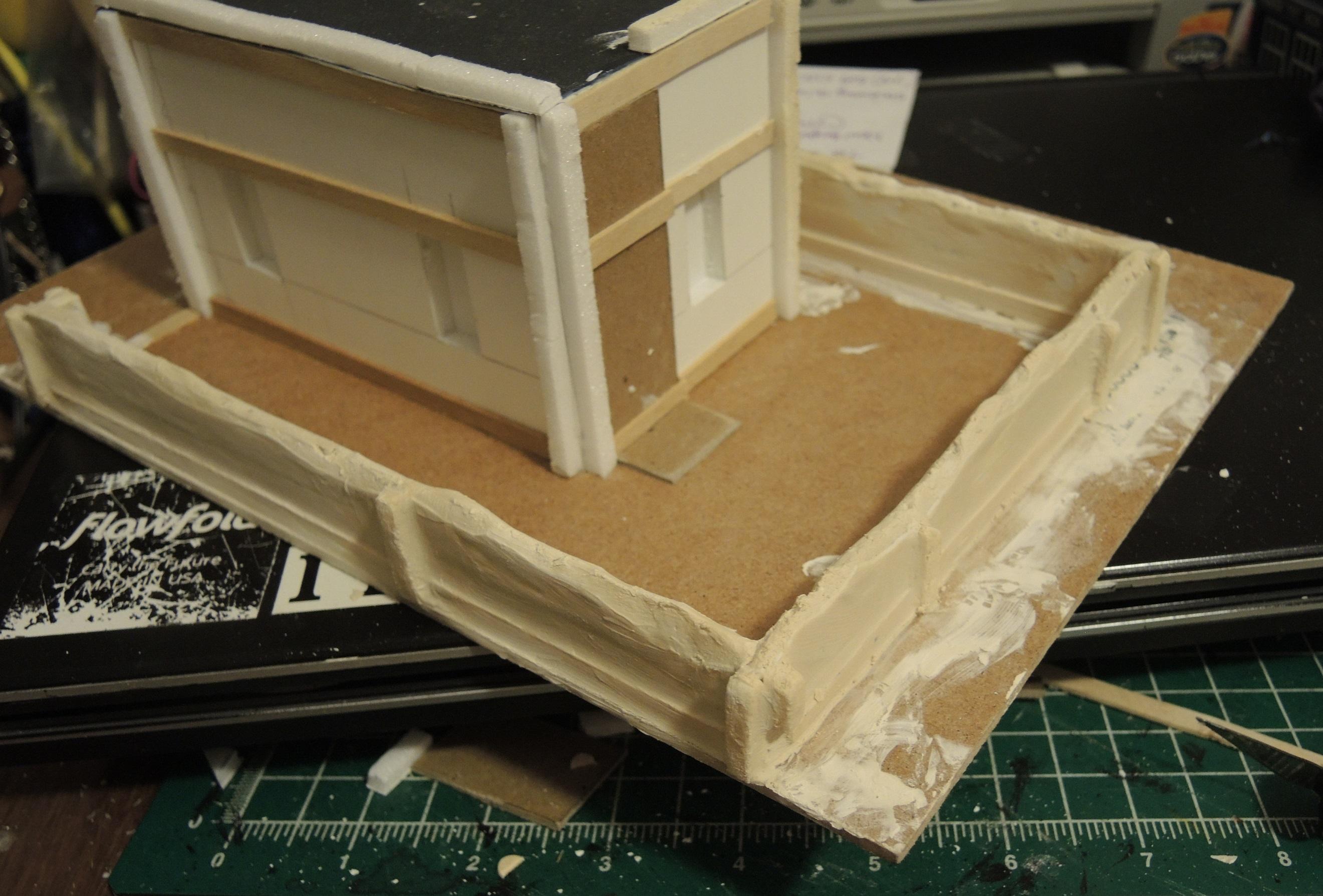 Commission, Commissioned, Game Table, Infinity, Residential, Ruins, Scratch Build, Terrain, Waaazag, Warhammer 40,000, Work In Progress