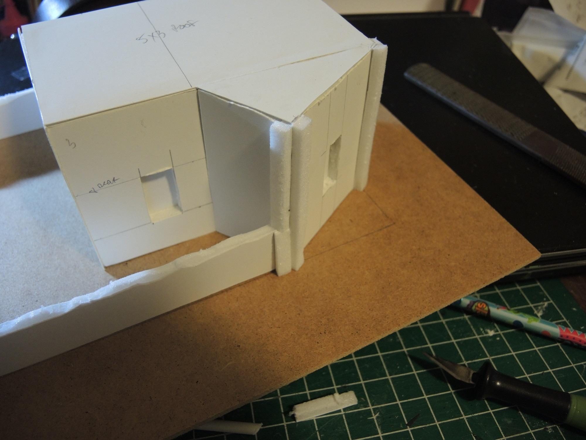 Commission, Commissioned, Game Table, Infinity, Residential, Ruins, Scratch Build, Terrain, Waaazag, Warhammer 40,000, Work In Progress