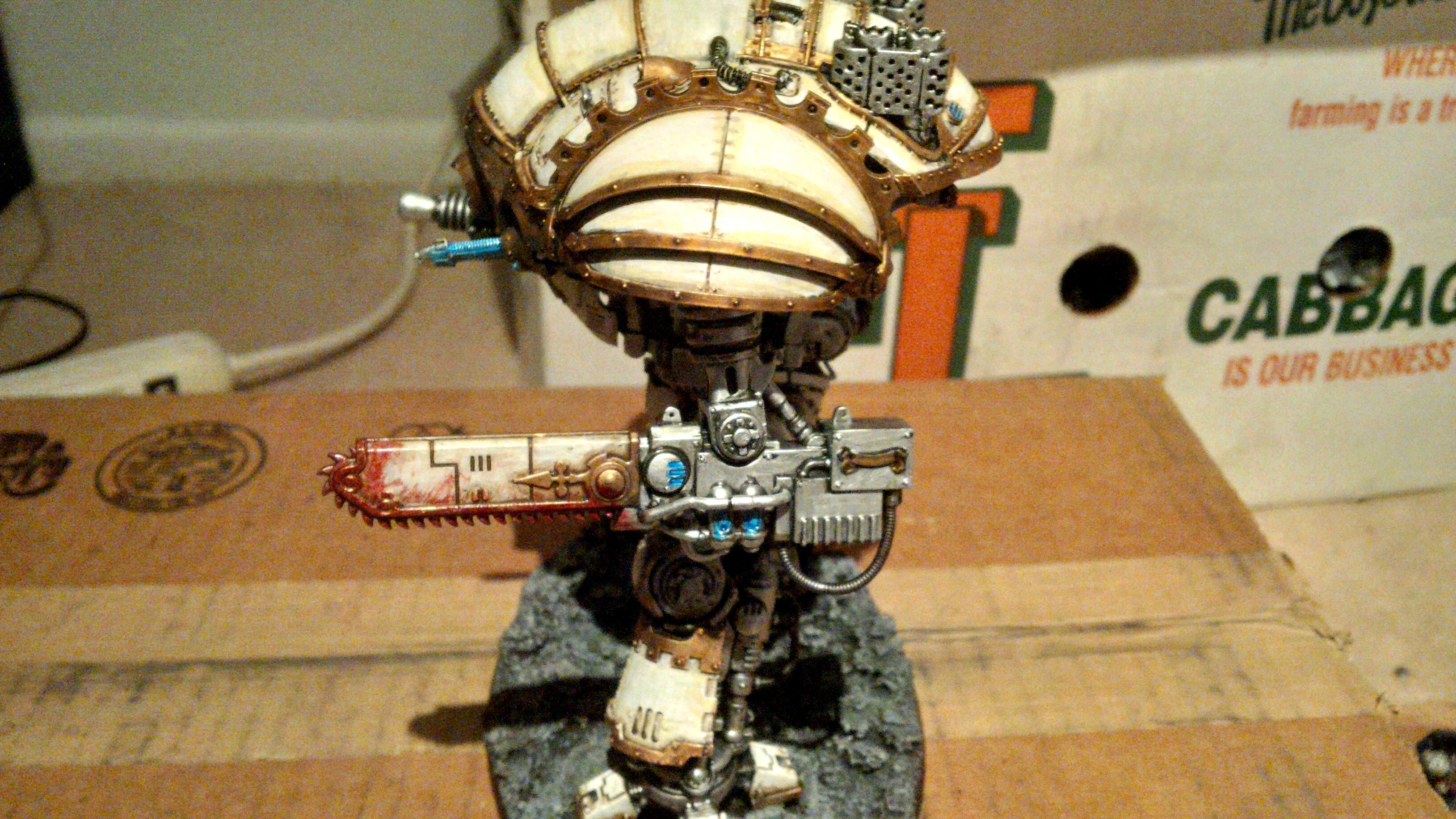 Blue, Bronze, Knights, Magaera, Mechanicum, Omnissiah, Taghmata, White