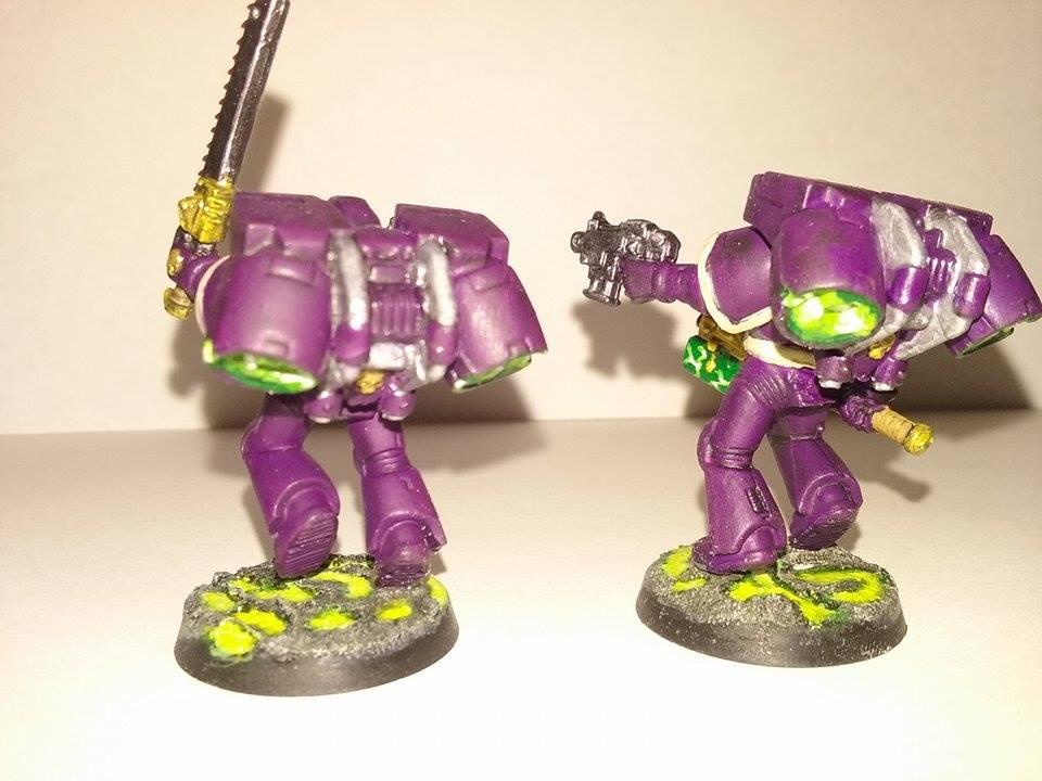 Squad leader and Assasult Marine Backpack