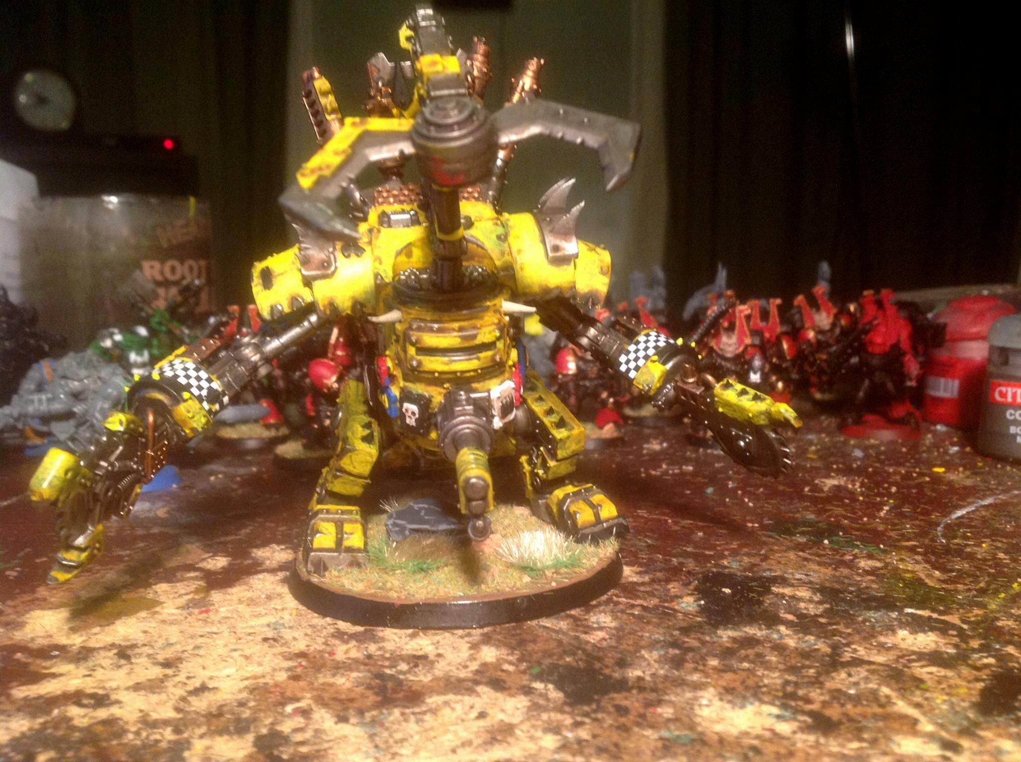 Custom, Deff, Dreadnought, Orks, Walker