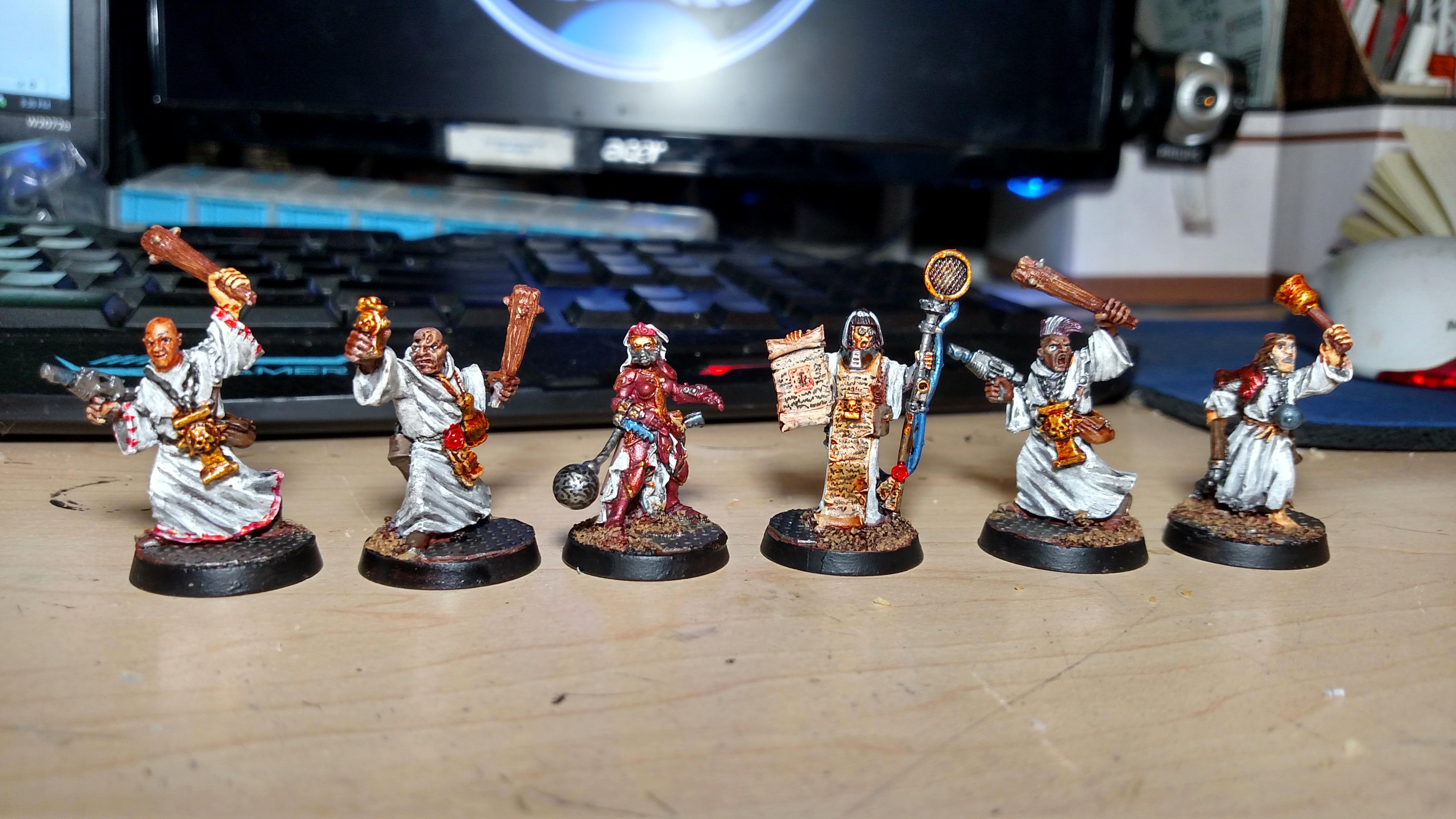 Inquisitor, Necromunda, Ordo Hereticus, Preacher, Priest, Redemptionists, Sisters Of Battle, Witch Hunters