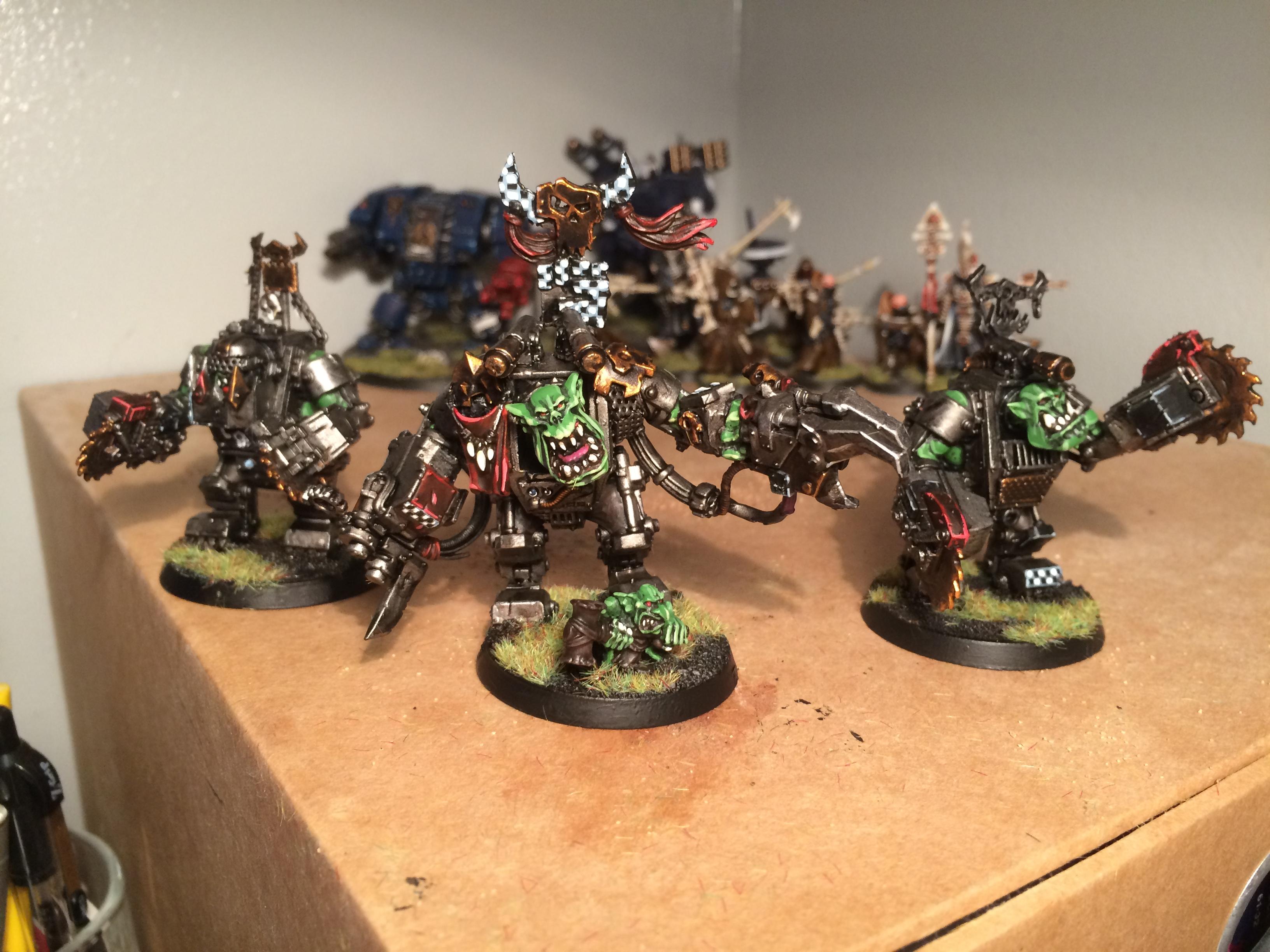 Warboss in mega armour