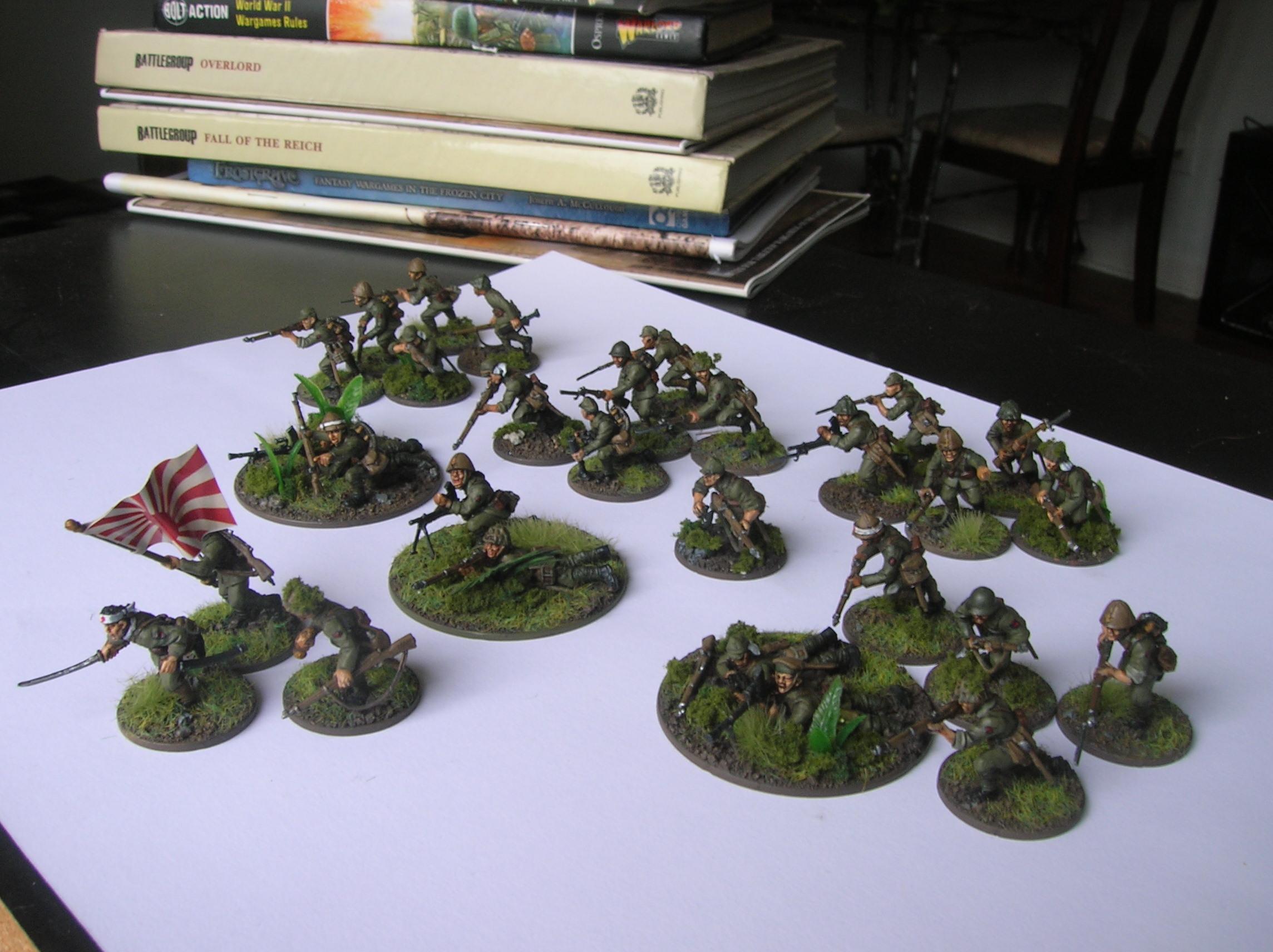 28mm, Bolt Action, Japanese, Snlf, World War 2
