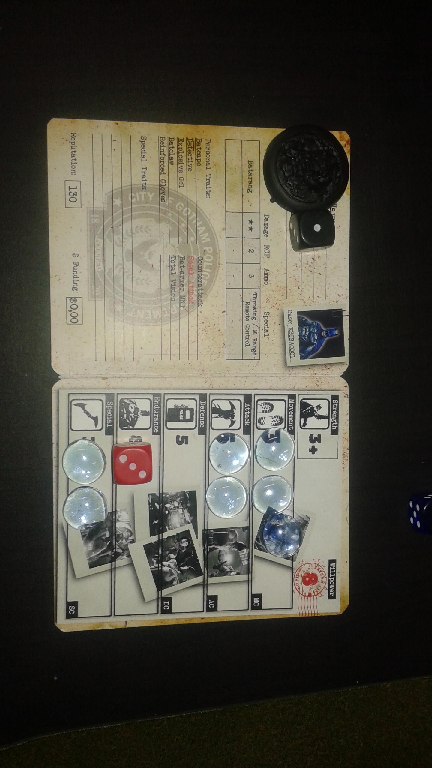 Batman Minitures Game