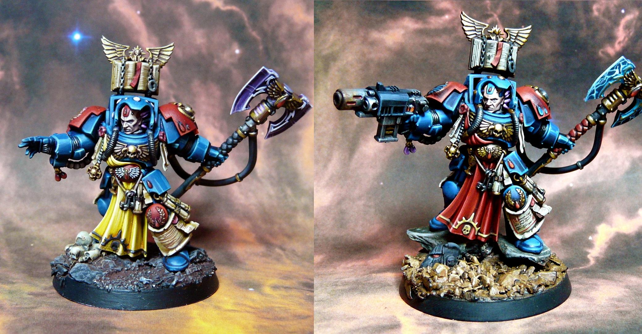 Adeptus Astartes, Black Rage, Blood Angels, Librarian, Red Thirst, Space Marines, Terminator Armor