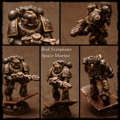 Astartes, Space Marines, Warhammer 40,000, Weathered