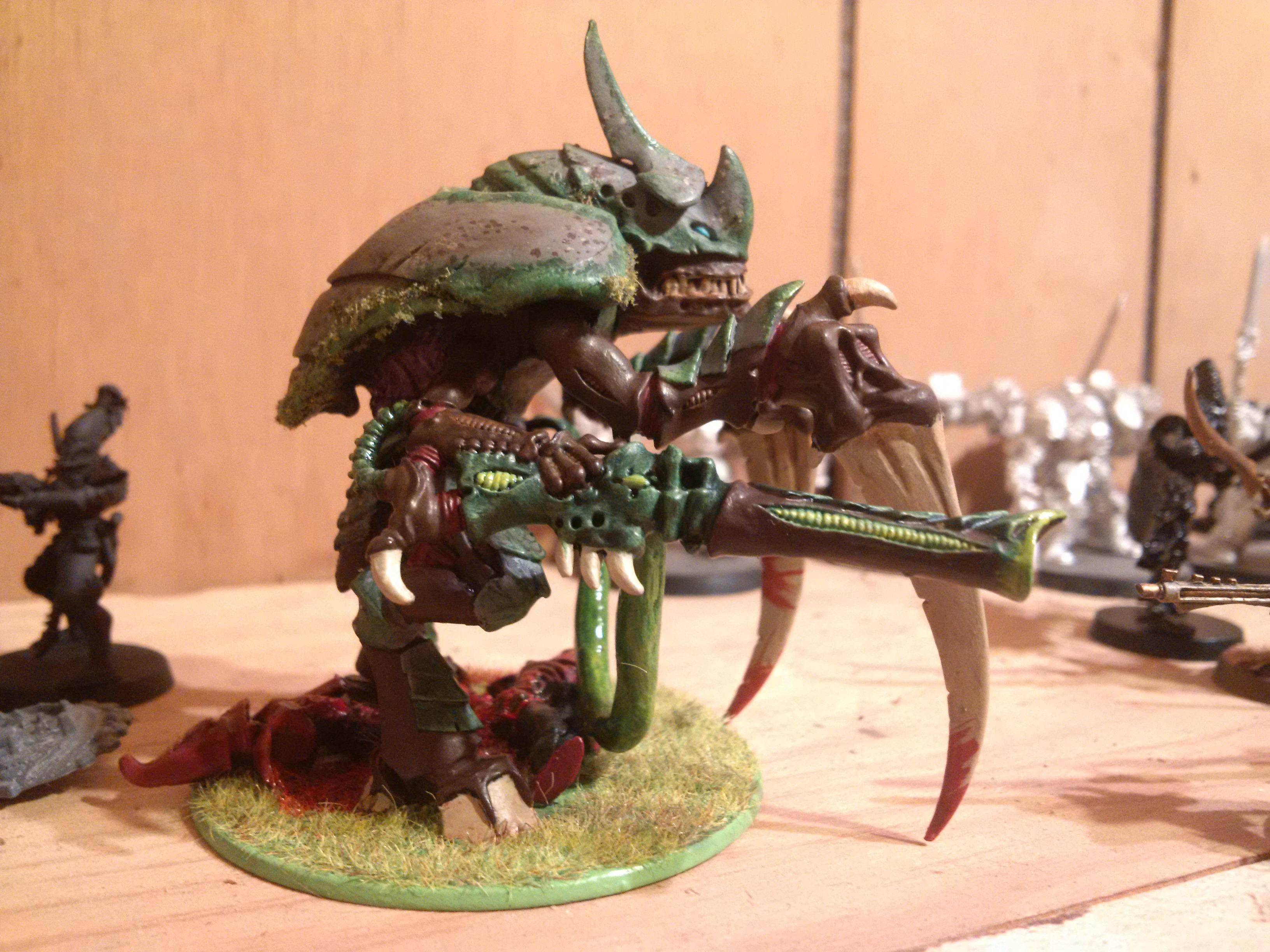 Carnifex, Greenstuff, Jungle, Tyranids