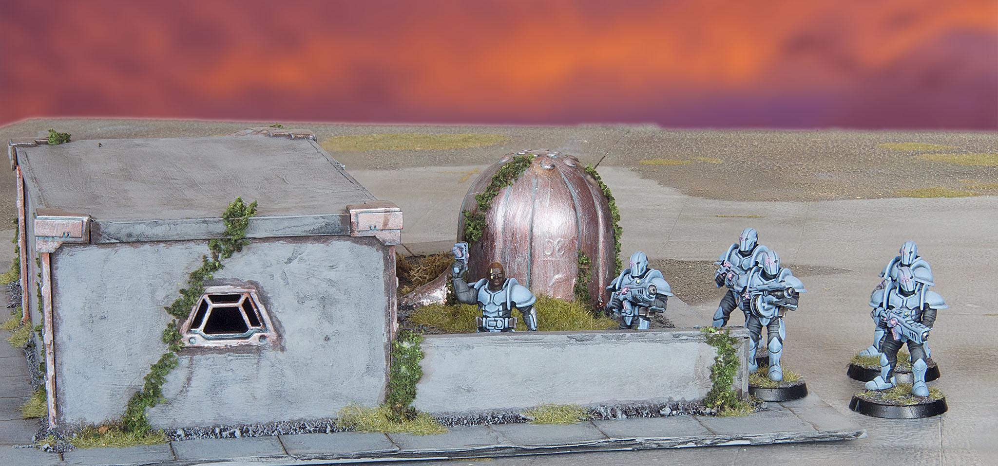 Buildings, Karist Troopers, Maelstrom's Edge, Terrain