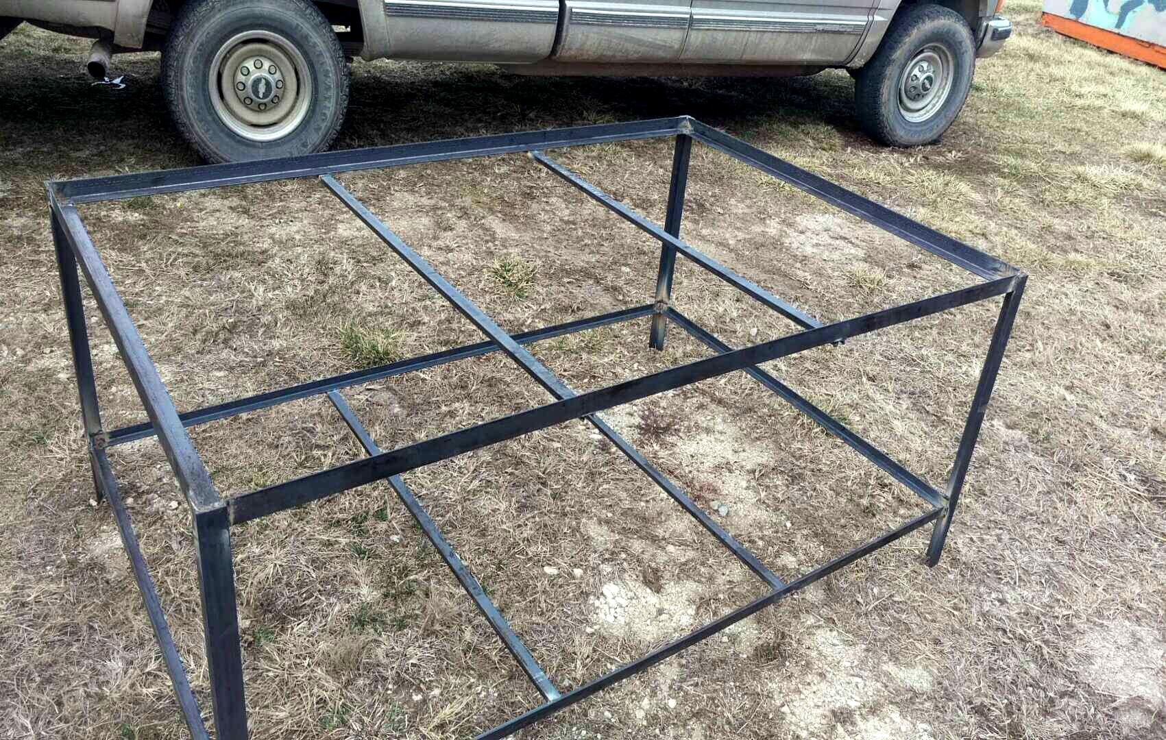 Construction, Do-it-yourself, Game Table, Steel, Welding