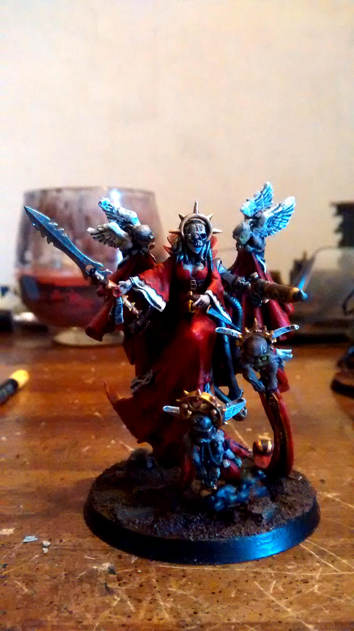 Adeptus Mechanicus, Cherubs, Cyborg, Delta Mantises, Female, Mechanicus, Saint Elizabeth, Tech Preist Dominus, Tech Priest