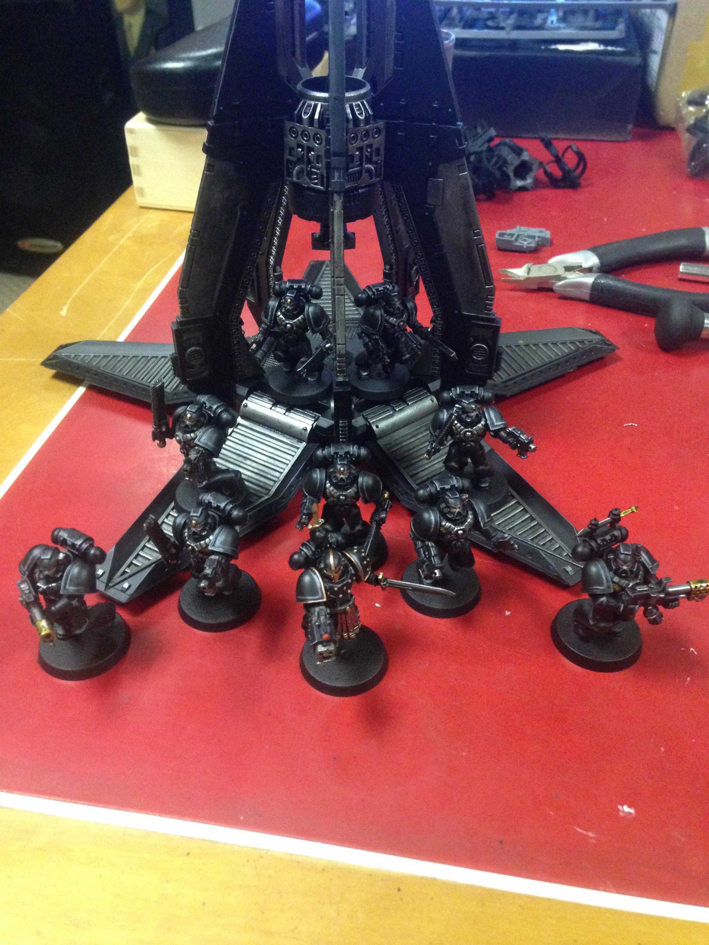 Here comes the pain (complete with both flamers too)