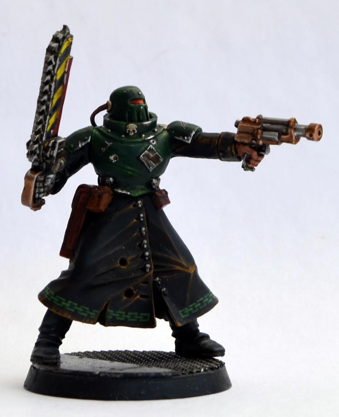 54mm, Bounty Hunter, Inquisitor, Warhammer 40,000