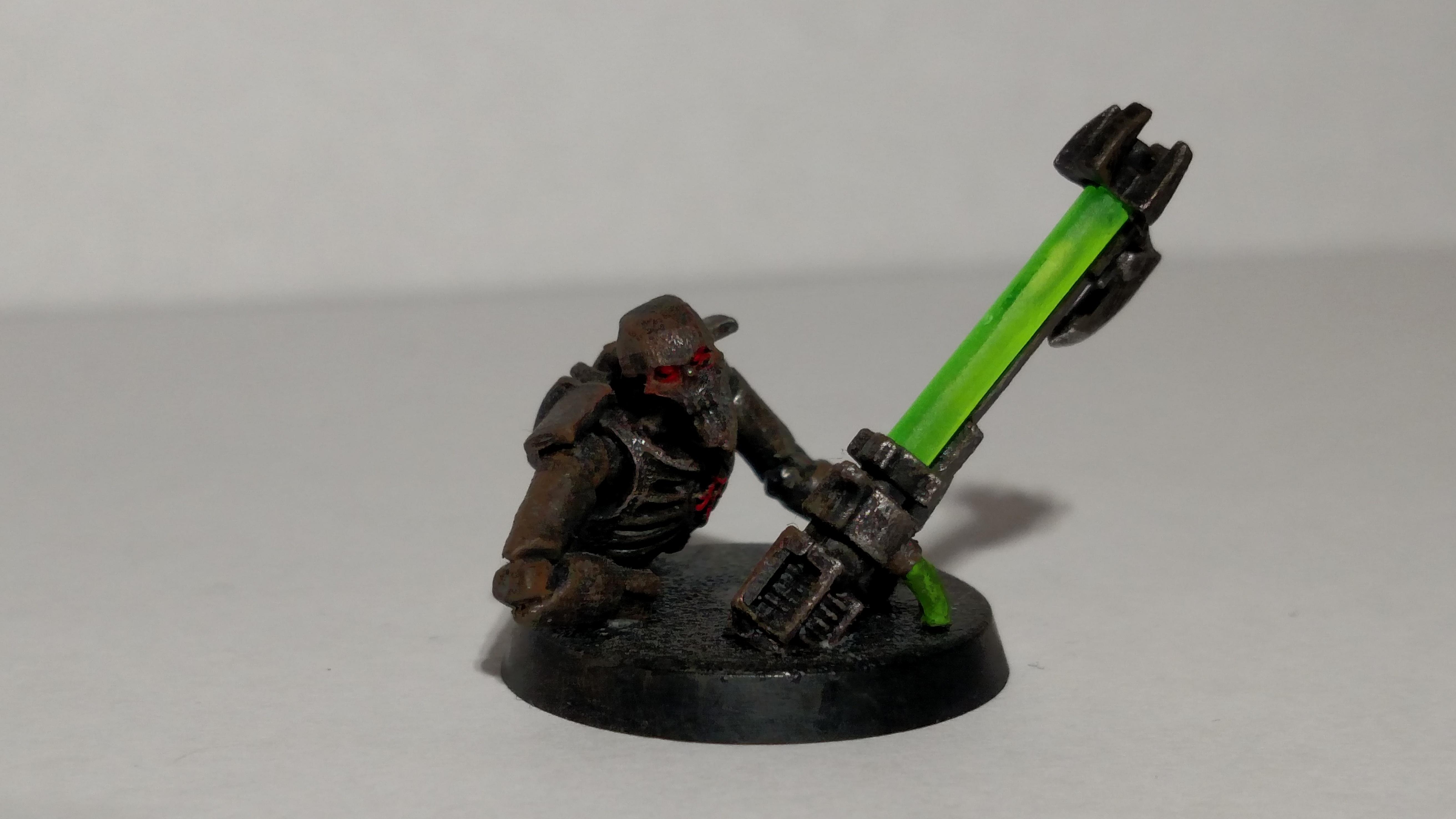 Blood, Gore, Modded, Necrons, Painting, Rust, Space Marines