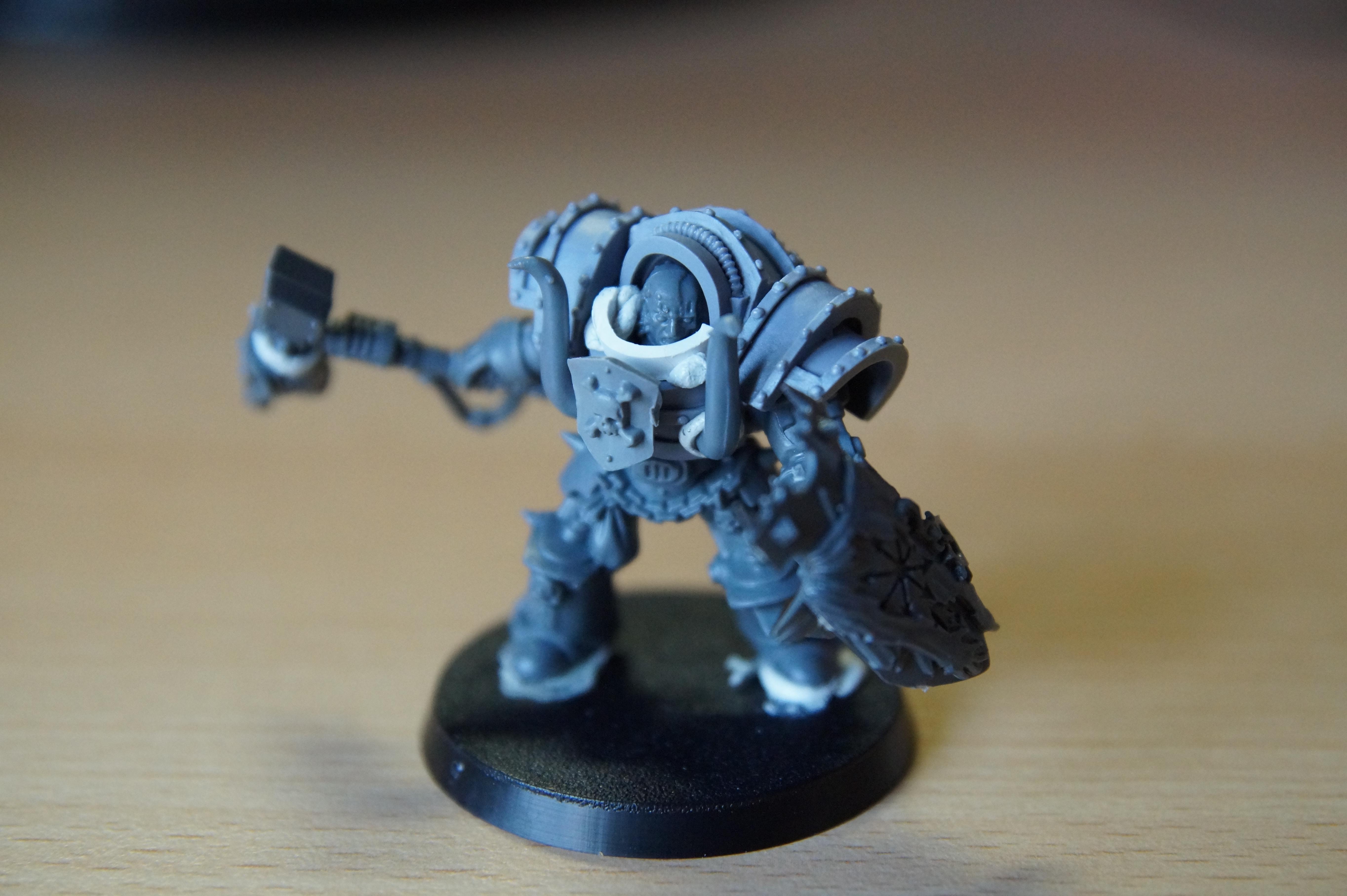 Chaos, Chaos Space Marines, Iron Warriors, Lord Breacher, Work In Progress
