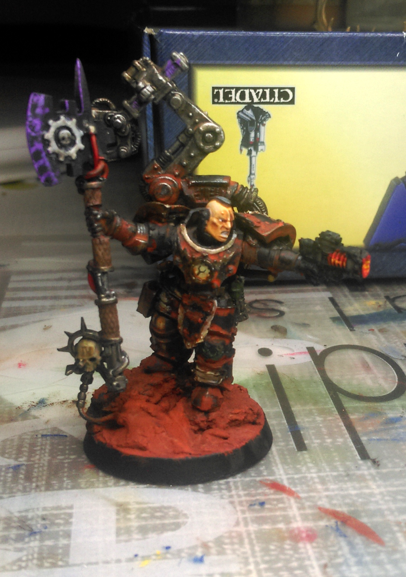 Iron hands iron father