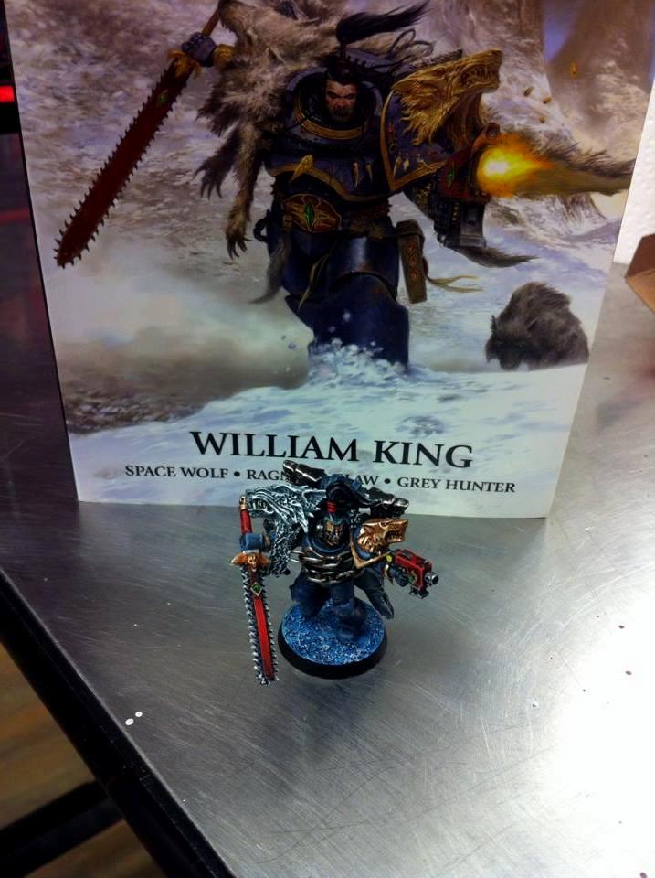 Ragnar, Ragnar Blackmane, Space Marines, Space Wolves, Wolf Lord