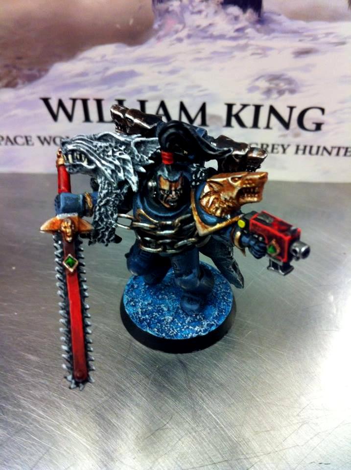 Ragnar, Ragnar Blackmane, Space Marines, Space Wolves, Wolf Lord