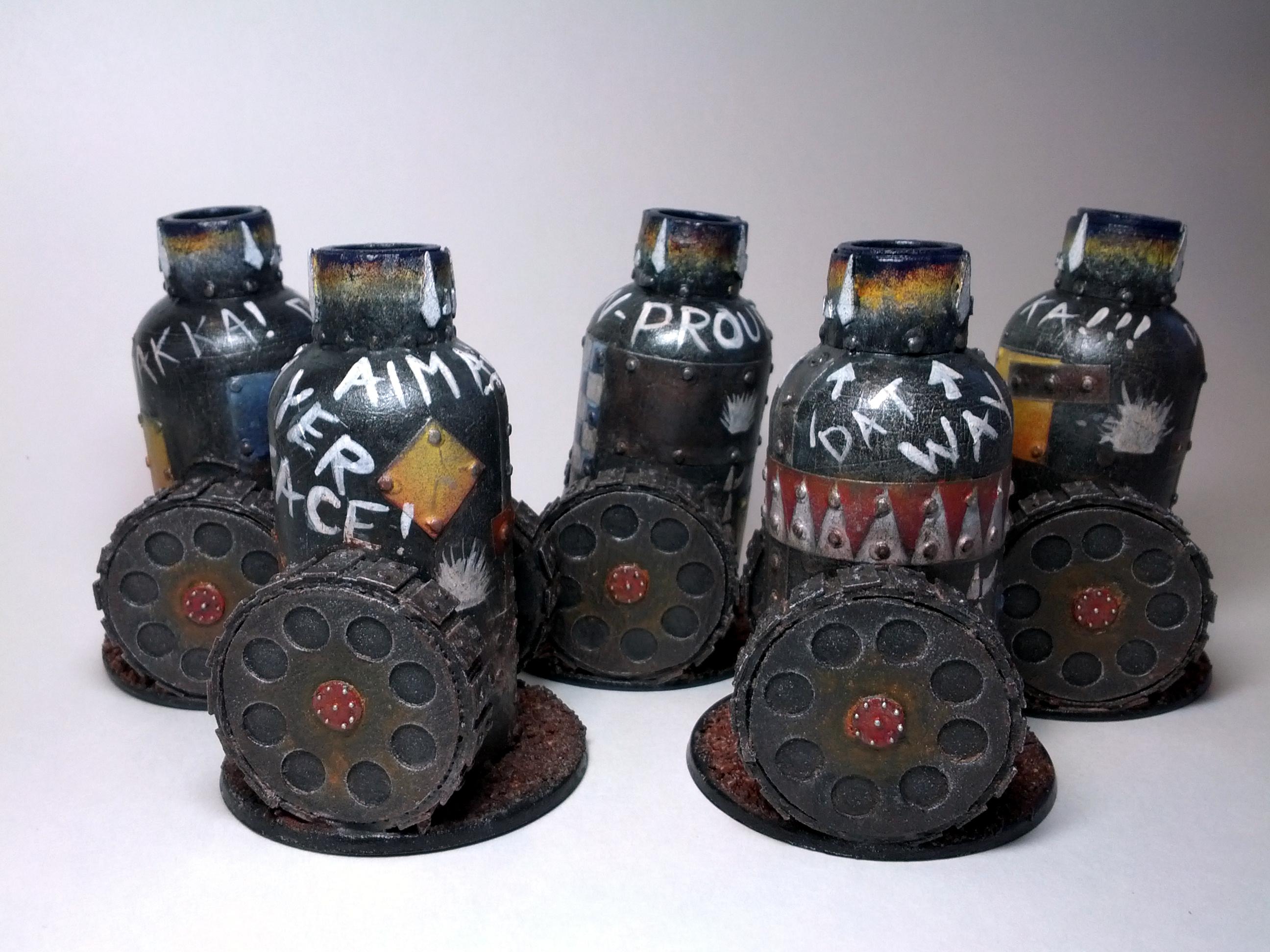 Big Gunz, Lobba, Mek Gun, Mek Gunz, Orks, Scratch Build