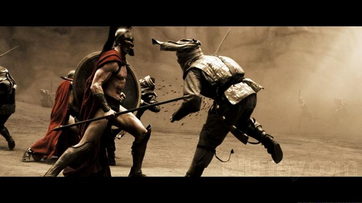 Spear stab