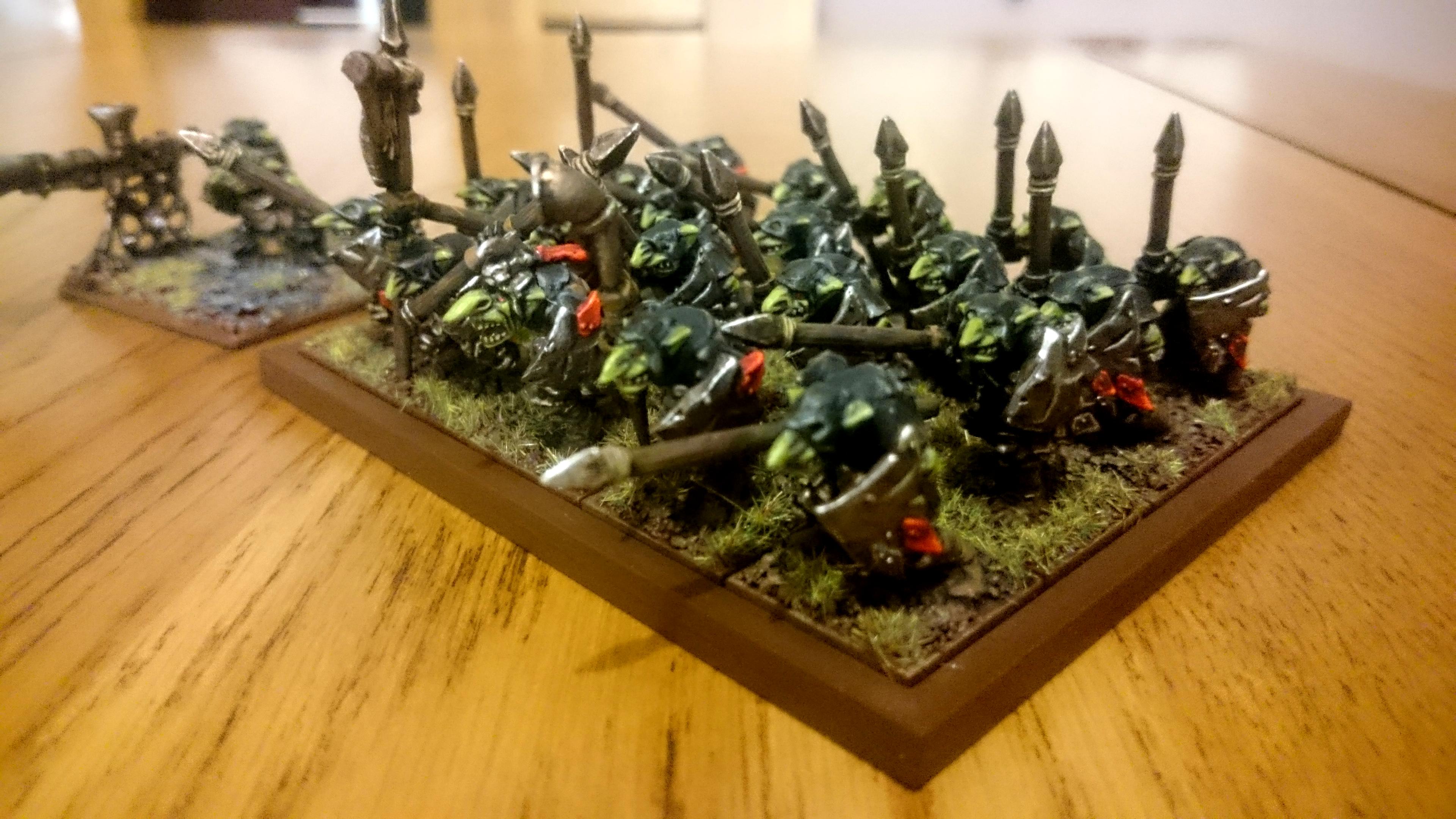 Kings Of War Goblin Sharpstick regiment