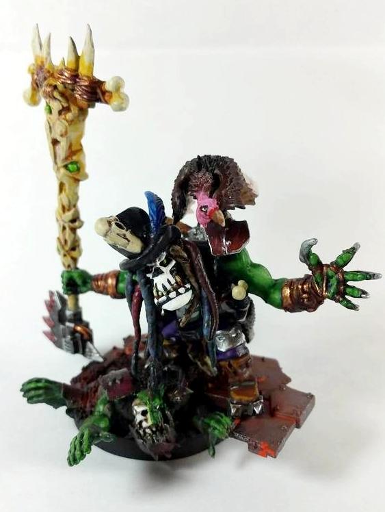 Orks, Psychic, Psyker, Shaman, Voodoo, Warhammer 40,000, Warp'ead, Warphead, Weirdboy, Witch Doctor, Witchdoctor, Zombie