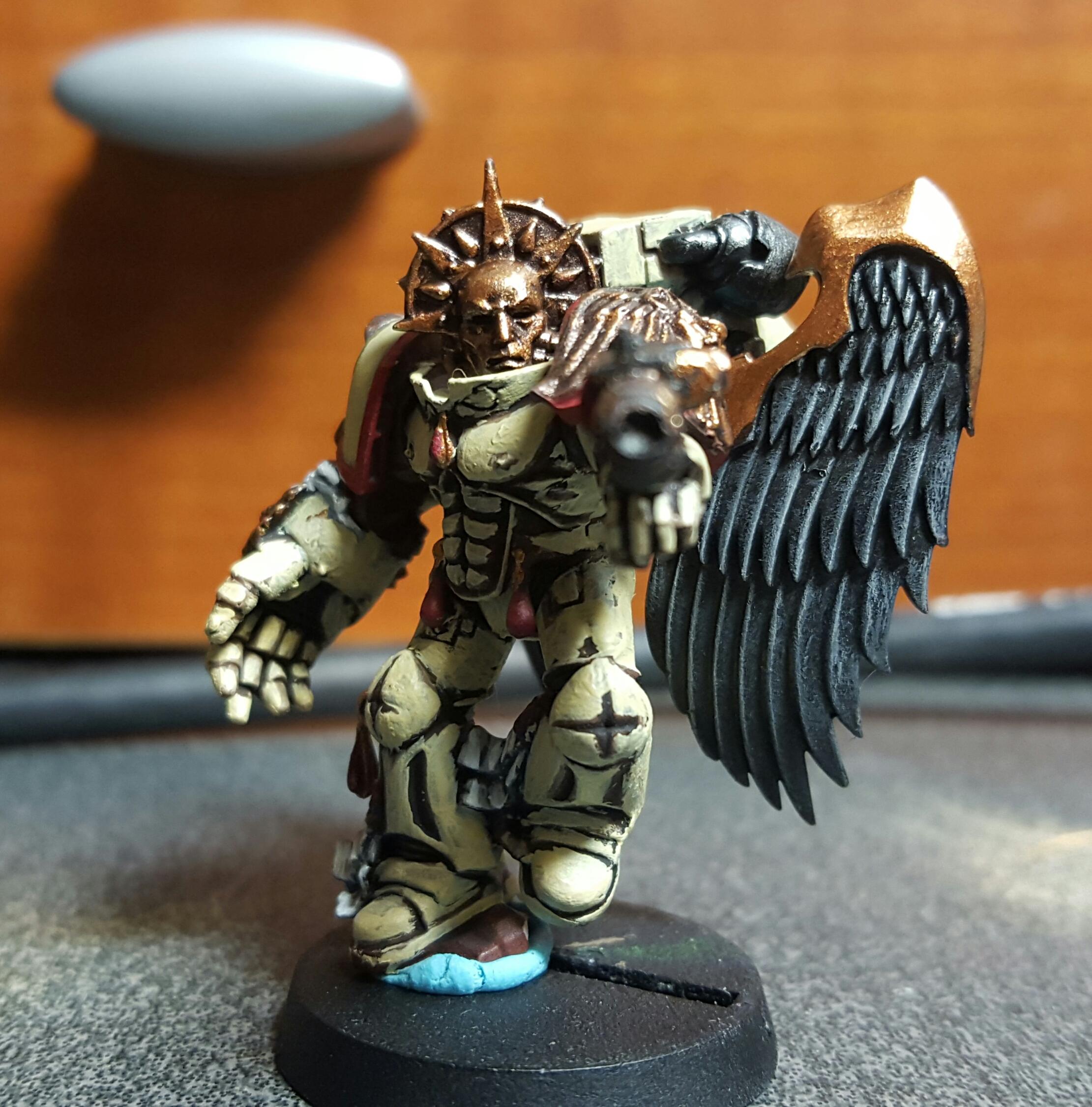 Blood Angels, Jump Pack, Meltagun, Power Fist, Saguinary Guard, Winged