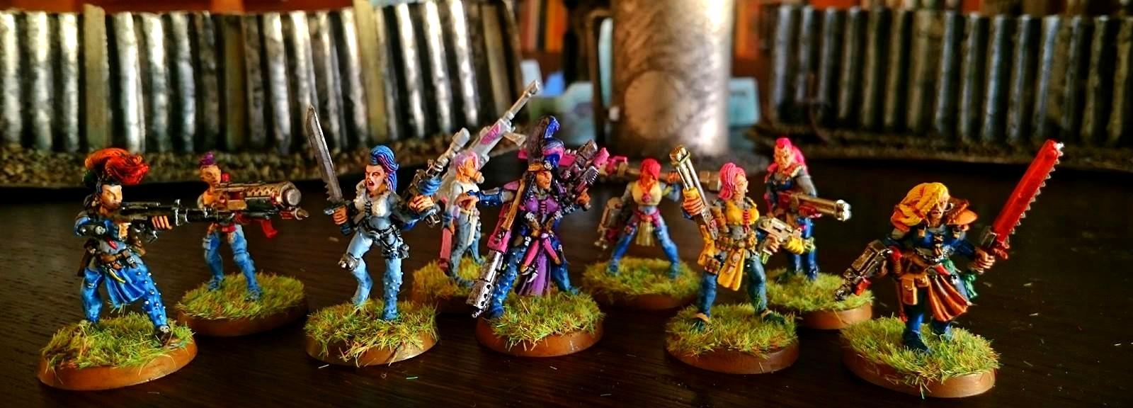 Escher, Female, Humor, Inq28, Inquisitormunda, Mlp, My Little Pony, Necromunda
