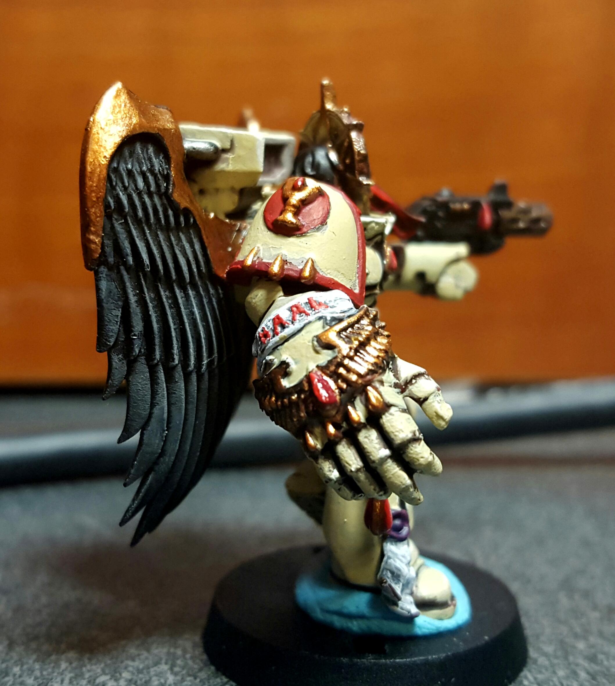 Blood Angels, Death Mask, Grail Wardens, Meltagun, Power Fist, Sanguinary Guard