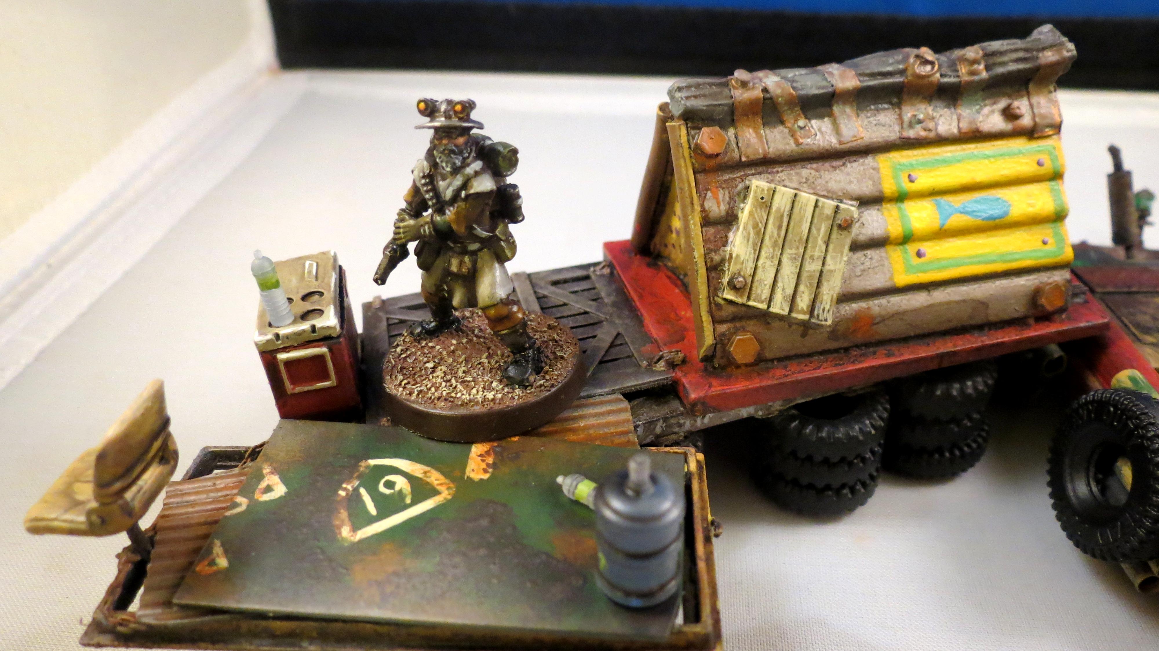 Civilian, Diorama, Fisherman, Shack, Terrain