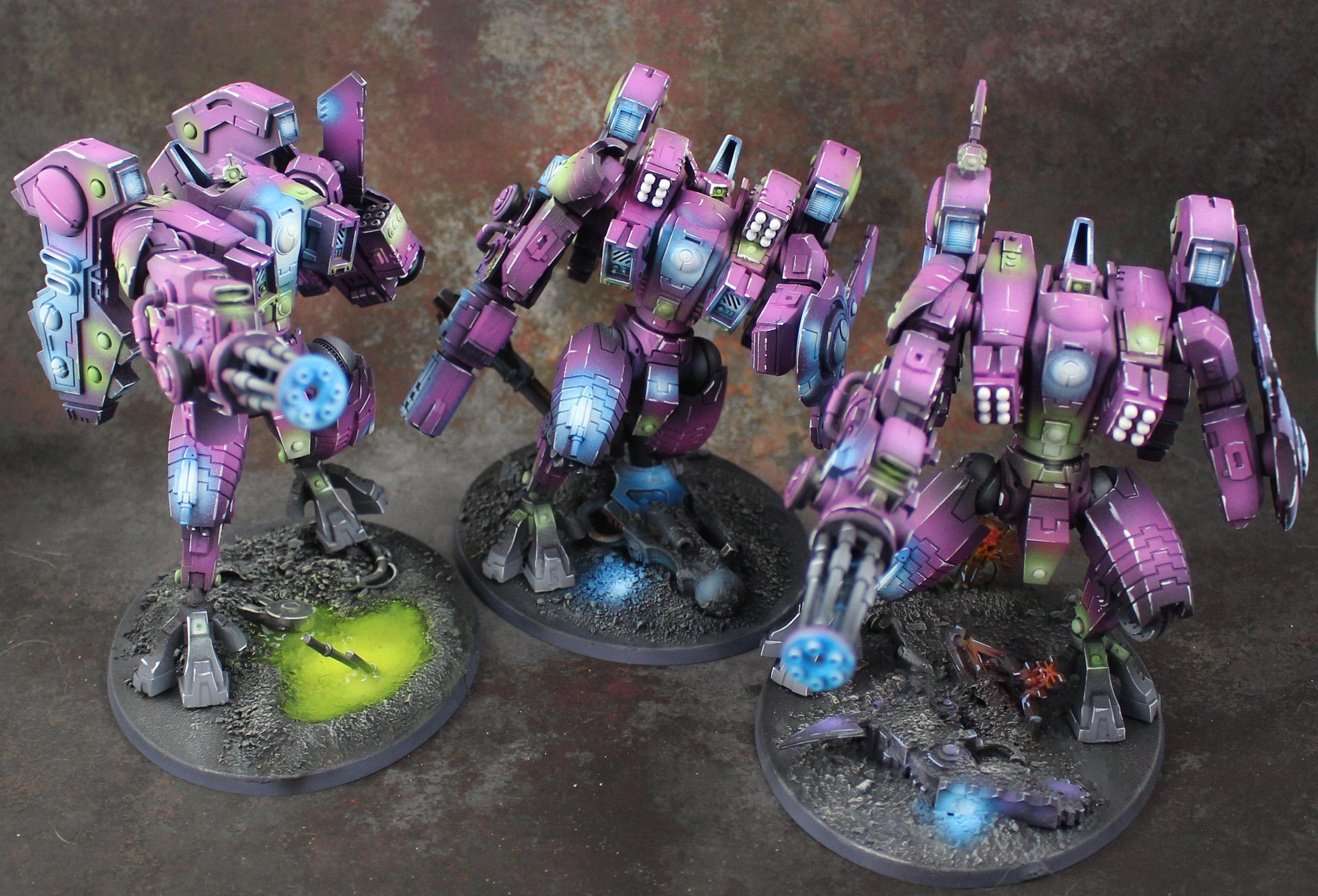 Battlesuit, Riptides, Tau