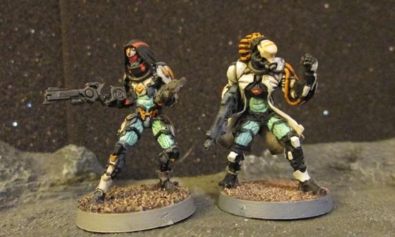 All of my Tohaa miniatures