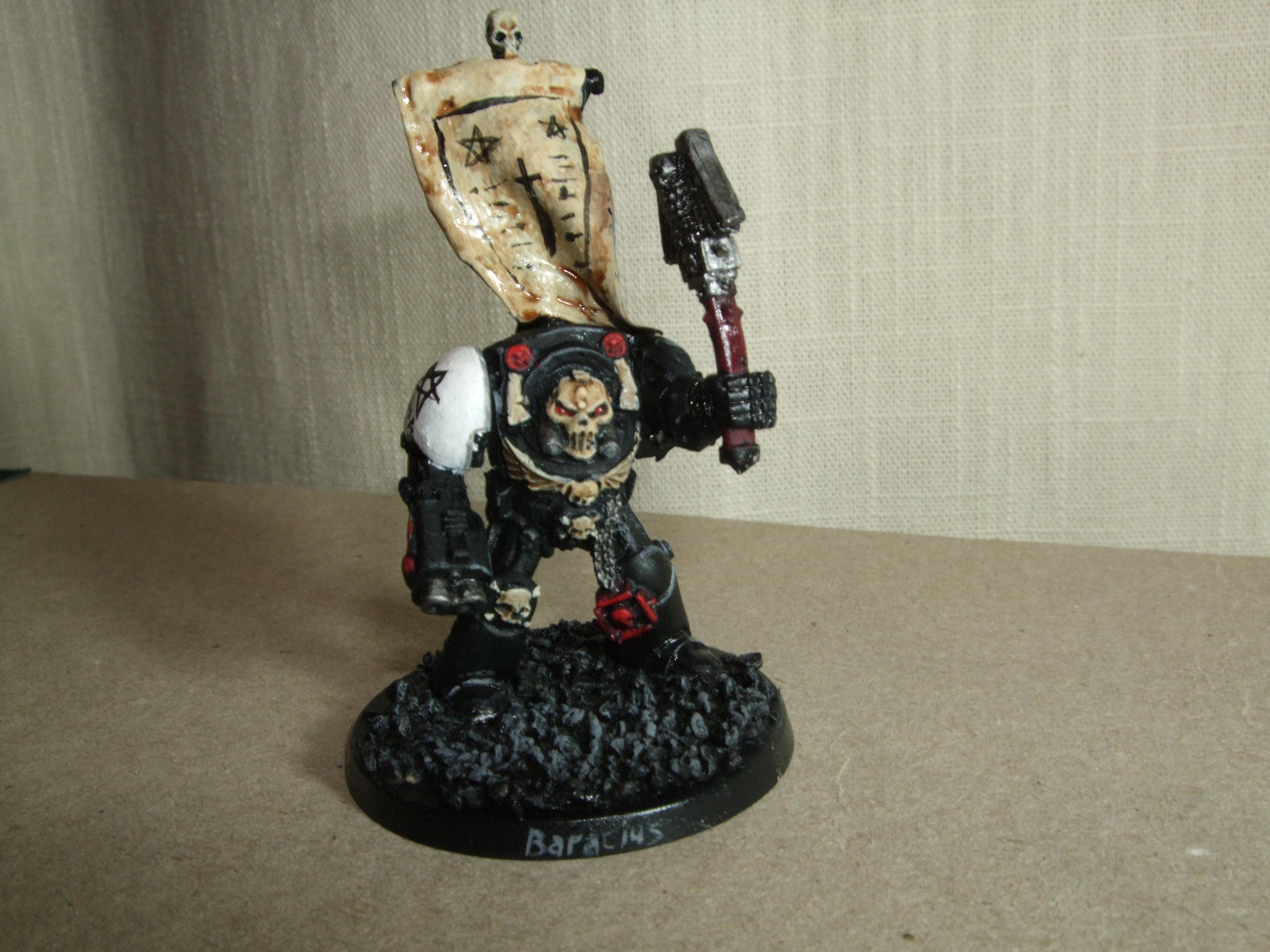Chaplain, Metal, Out Of Production, Space Marines, Terminator Armor, Urban Base, Warhammer 40,000