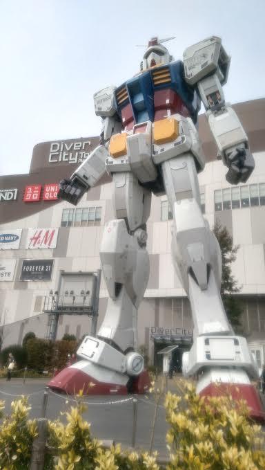 1:1, Gundam, Japanese, Life Size, Tokyo