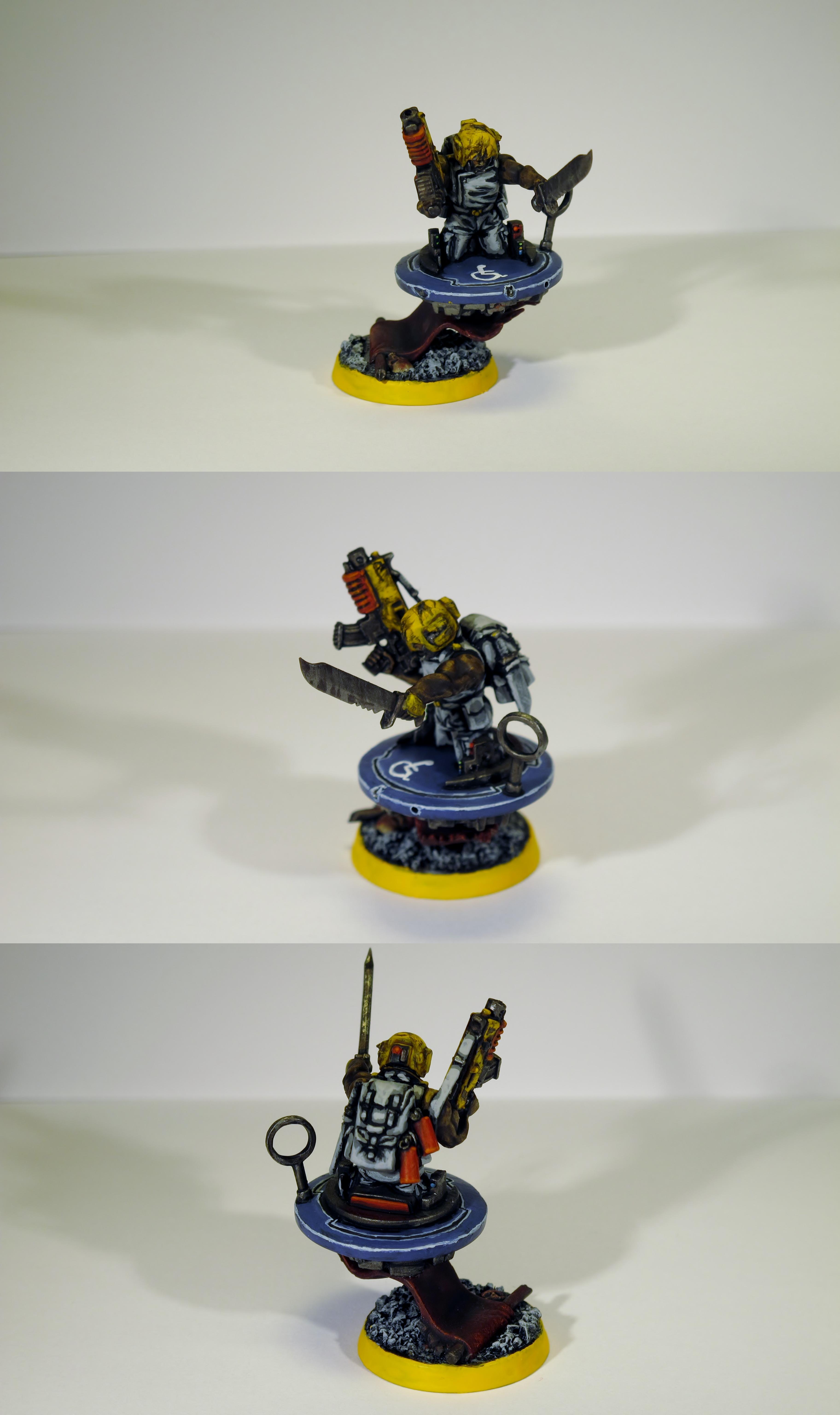 Astra Militarum, Boltgun, Drone, Guardsmen, Infantry, Sergeant