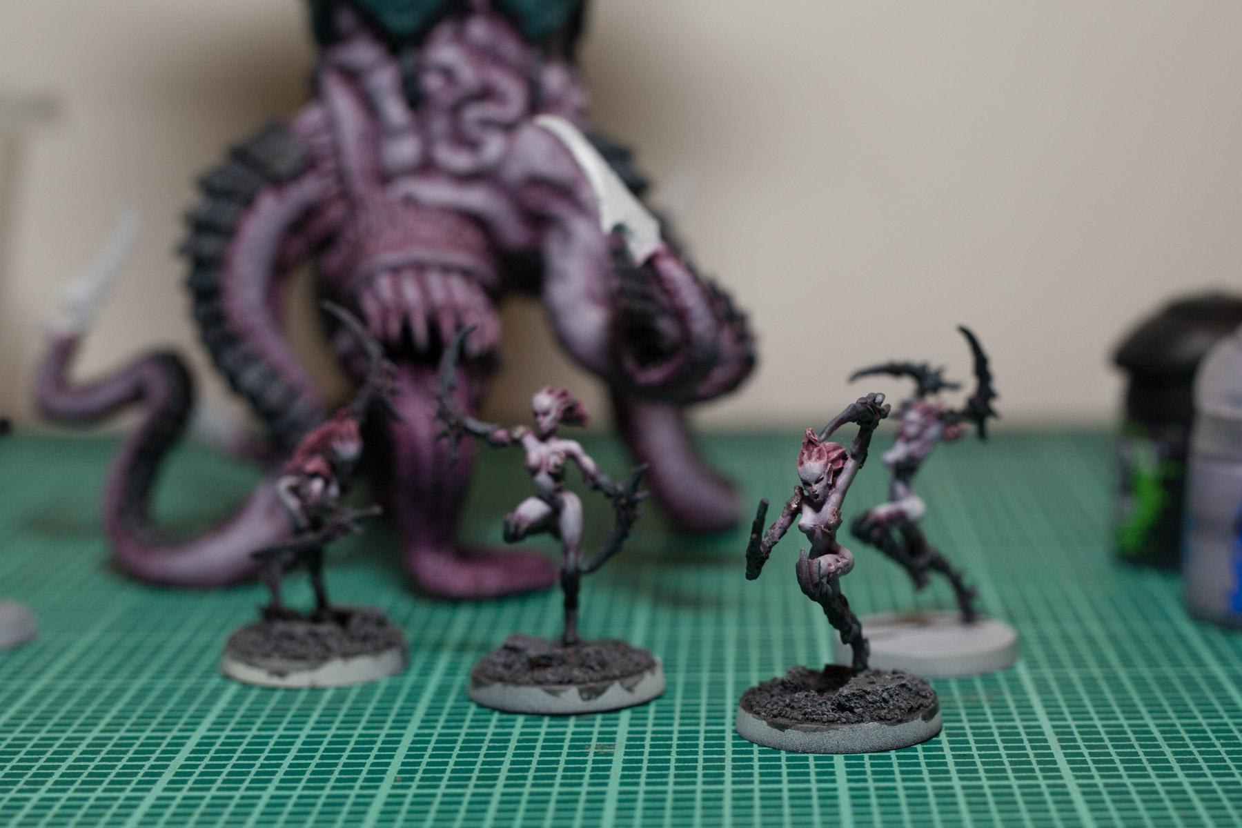 Chaos, Daemonettes, Daemons, Slaanesh, Soul Grinder, Throne Of The Everblight, Warmachine