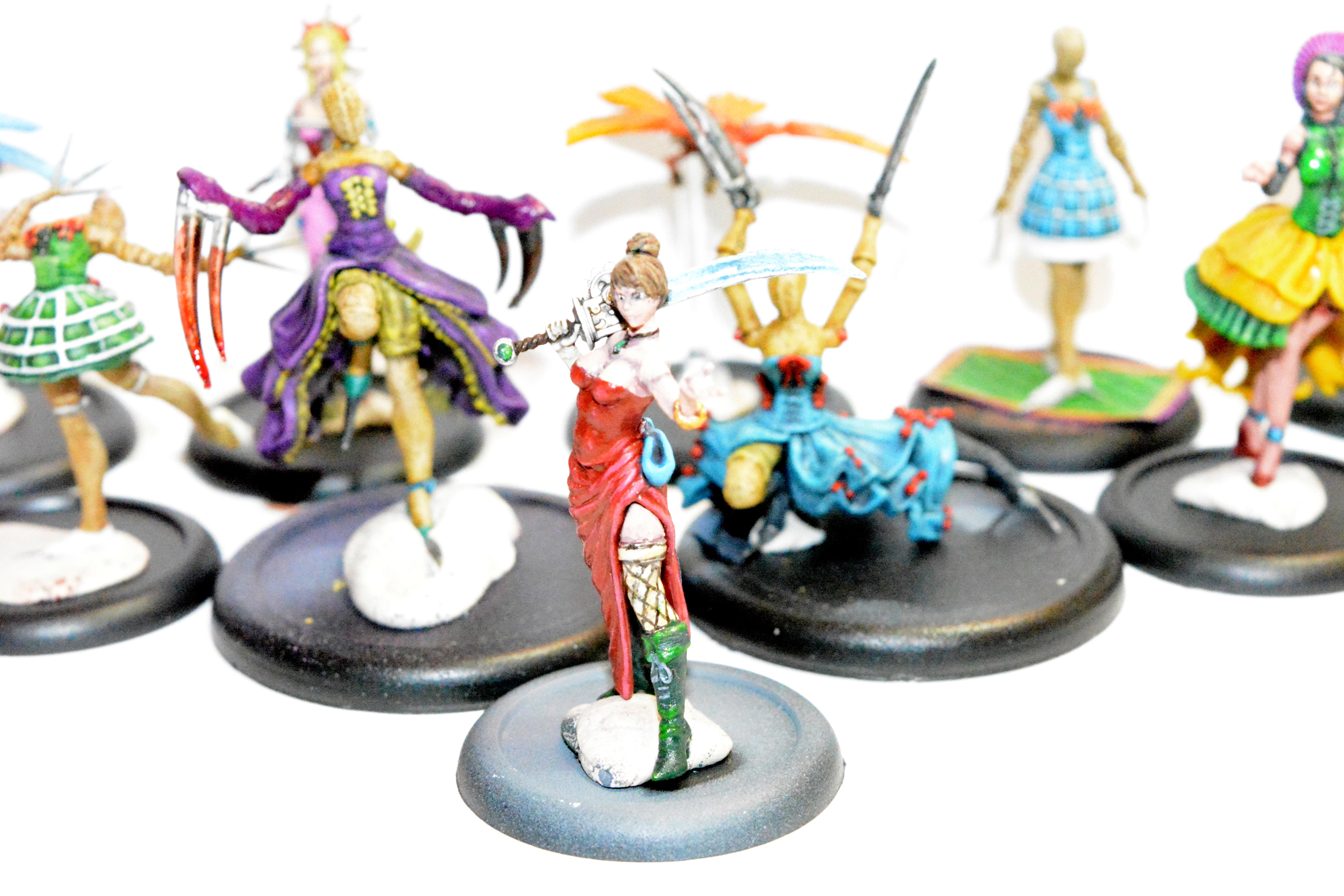 Colete, Colette, Collete, Collette, Colour, Colour Scheme, Crew, Female, Girls, Malifaux, Work In Progress