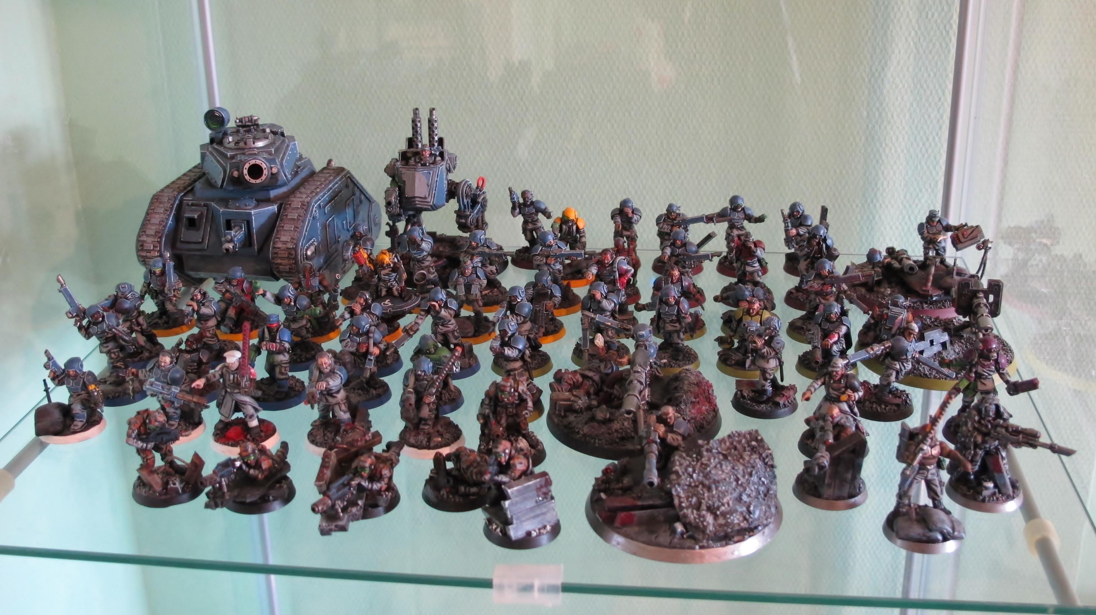 Army, Astra Militarum, Cadians, Demolisher, Elysians, Guardsmen, Infantry, Plasma, Sentinel, Snipers, Tank