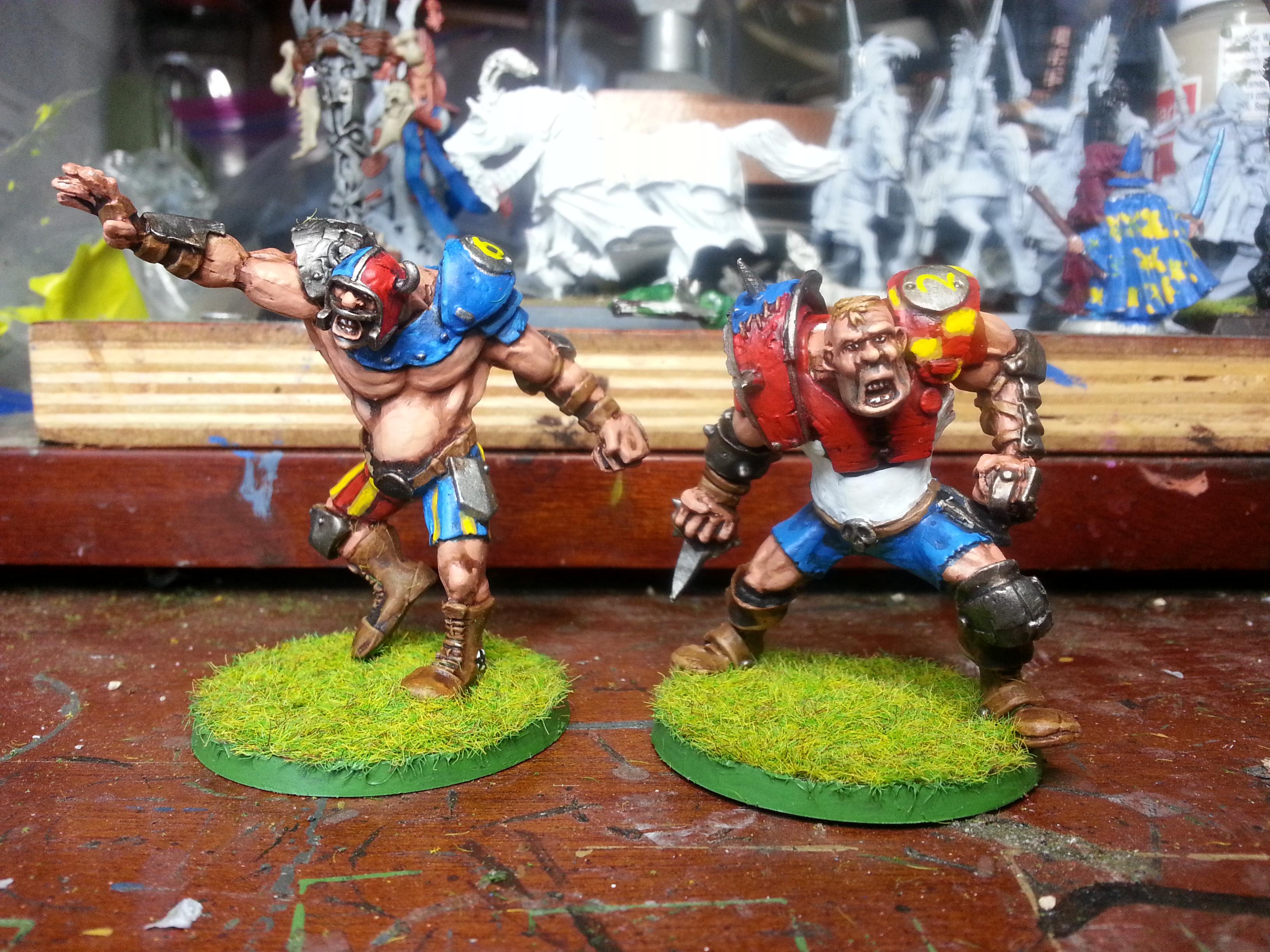 Blood Bowl, Ogres, The Kuwalski brothers - Blood Bowl ogres